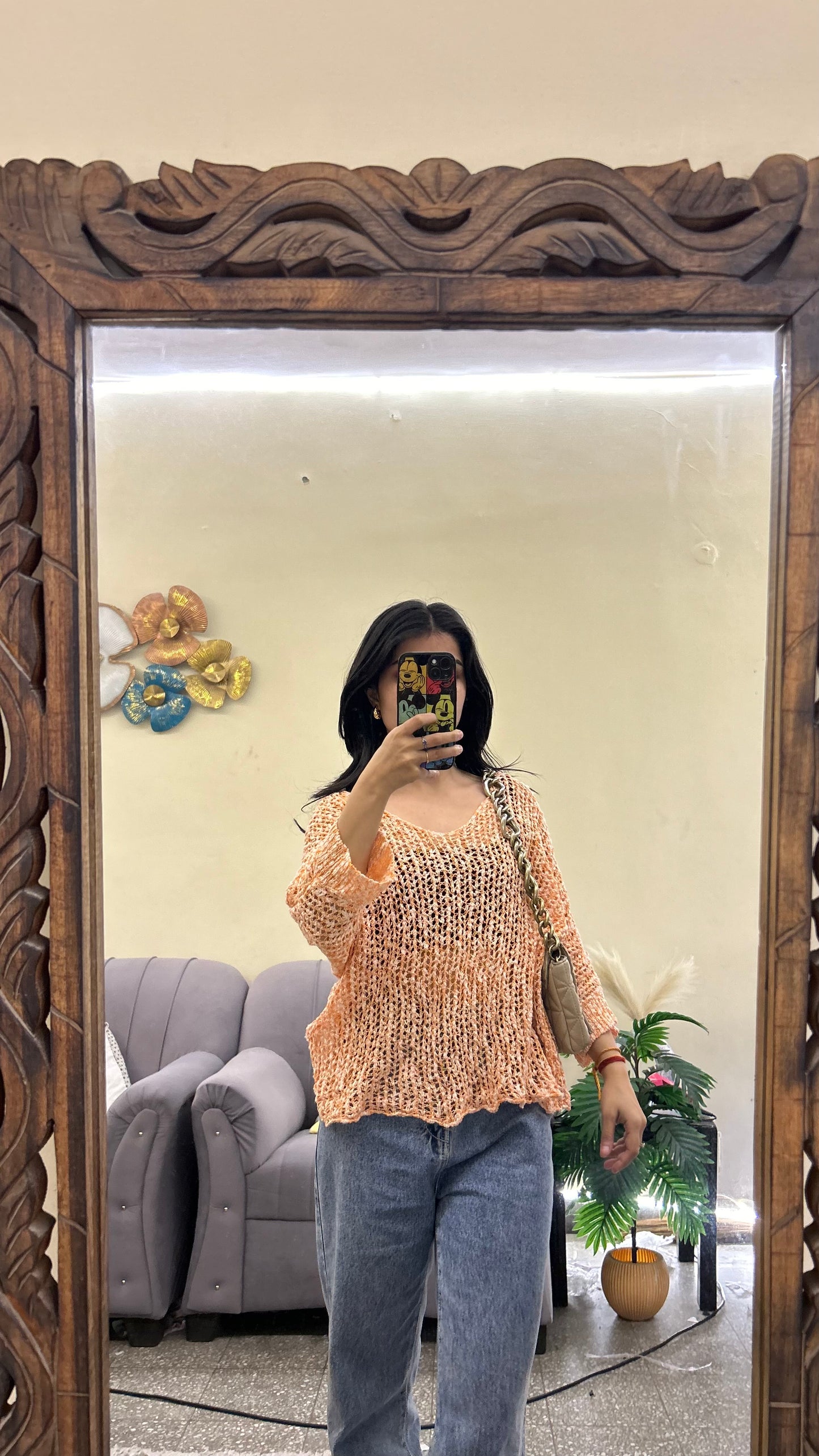 Crochet top S-M