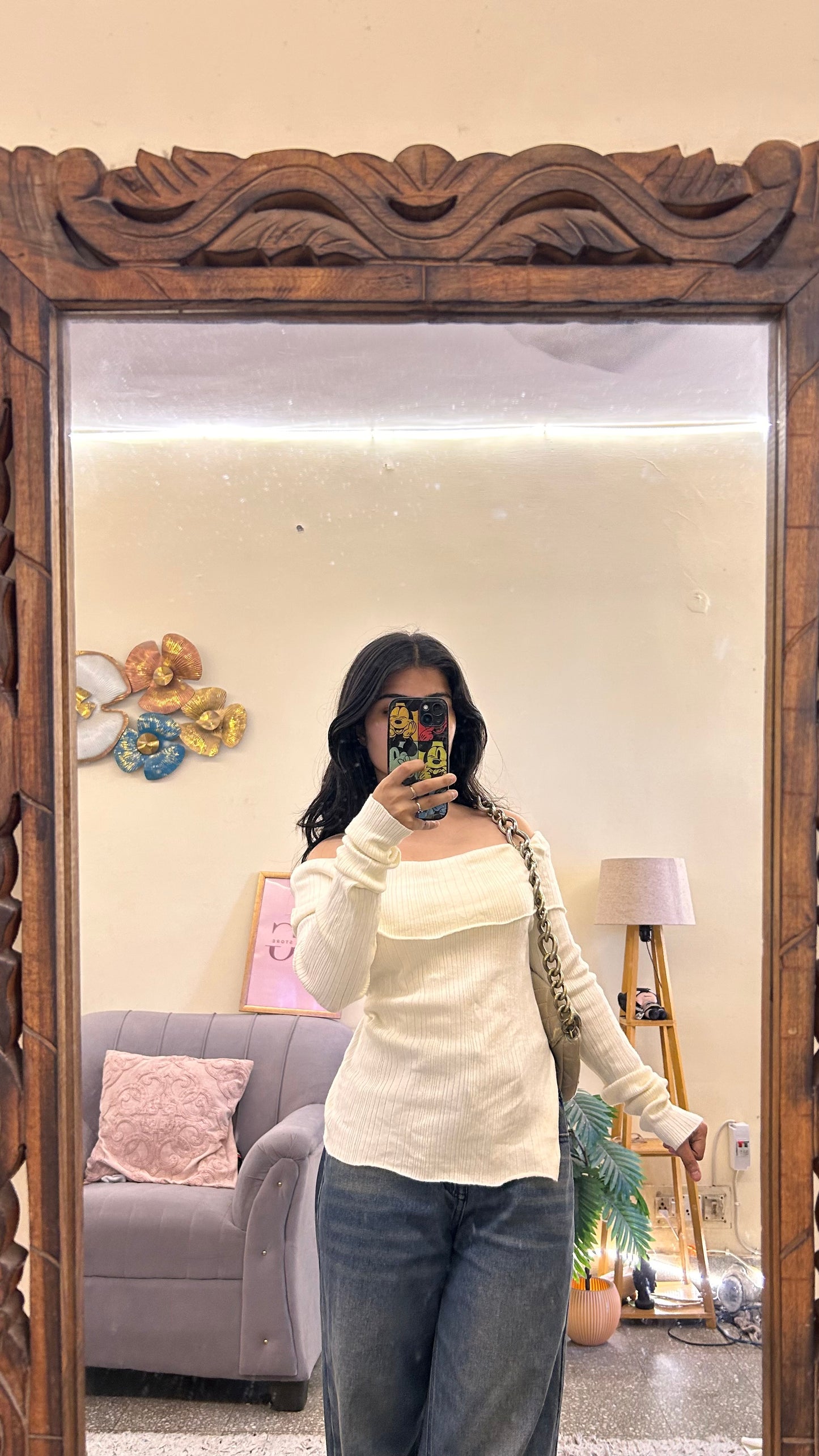 11)semi-winter cute top bust- 30-34