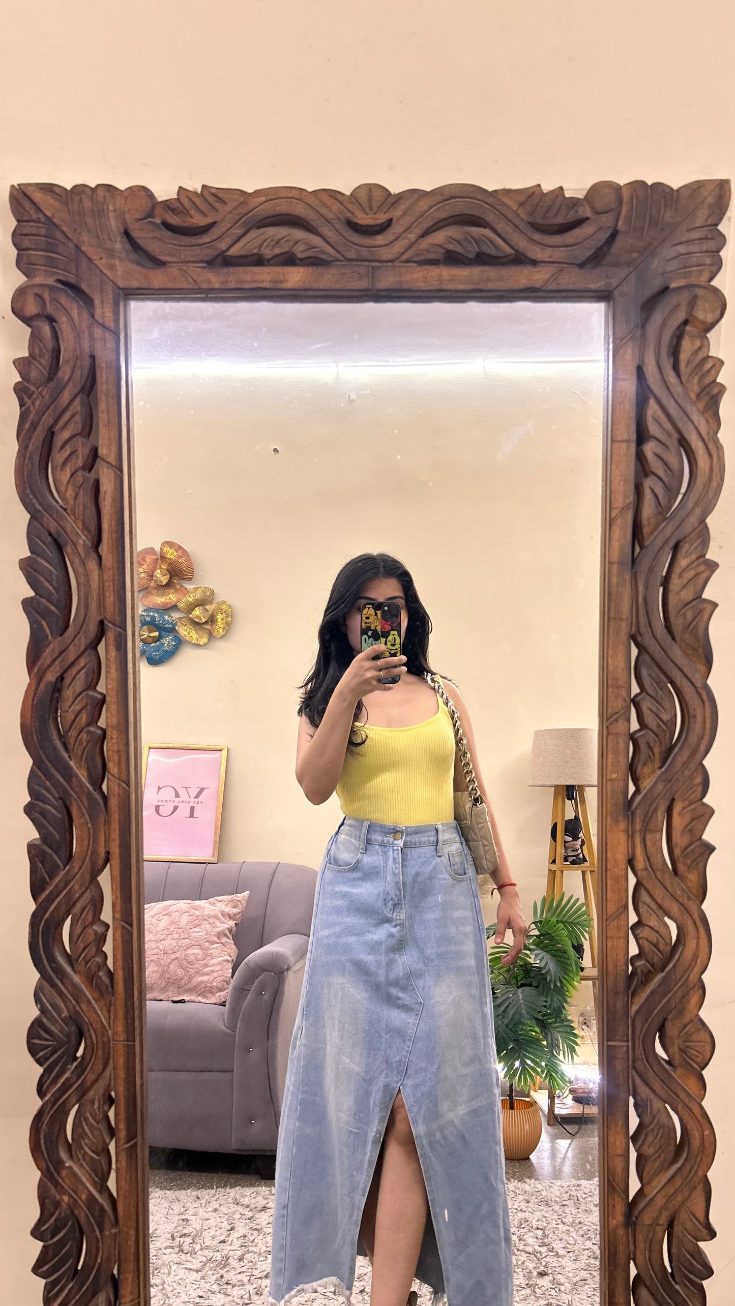 20s)korean skirts waist -36-28 /L 34