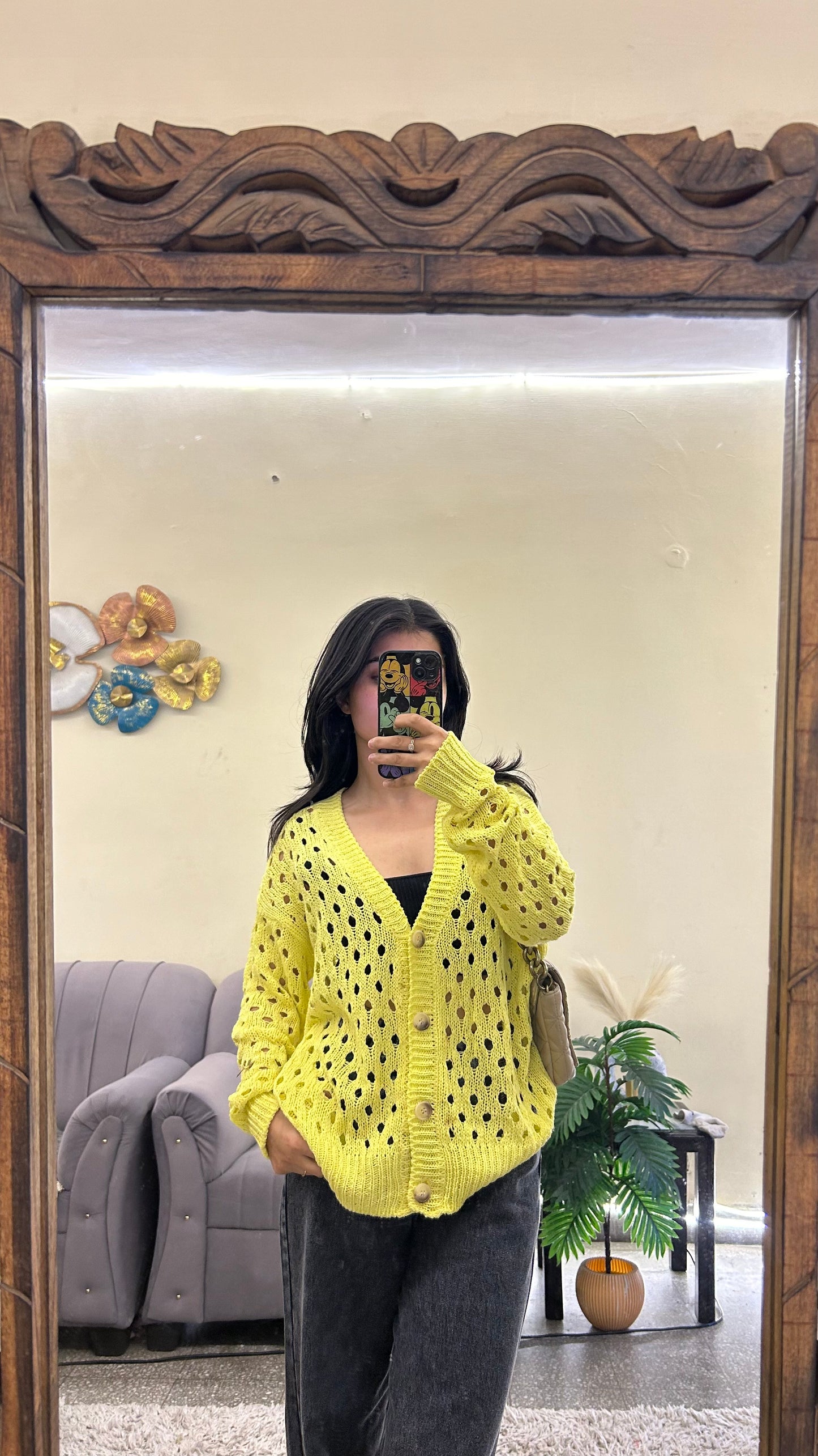 Crochet cover up M-L