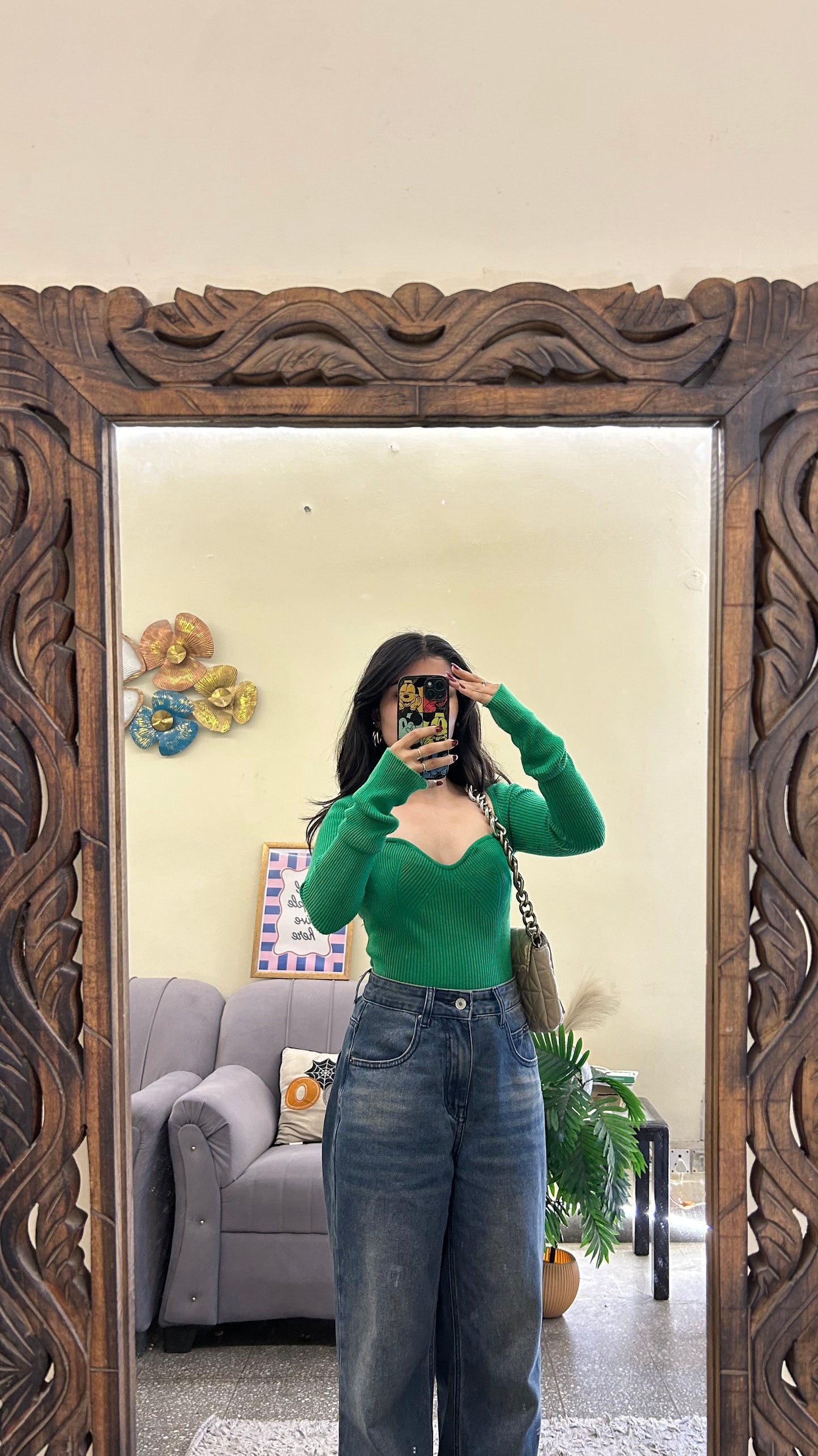 Thrifted top 32-34 bust