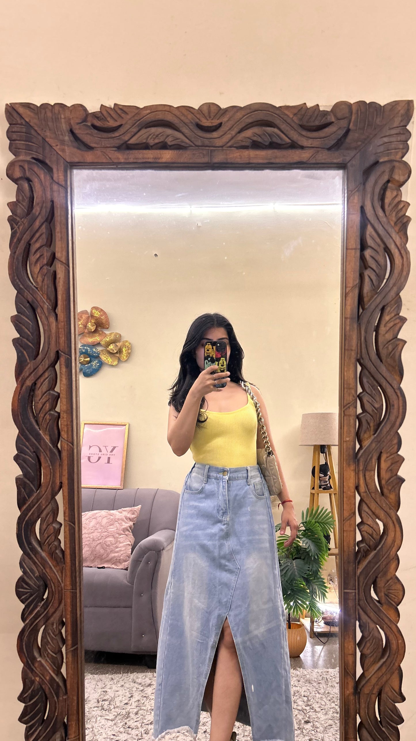 20s)korean skirts waist -36-28 /L 34