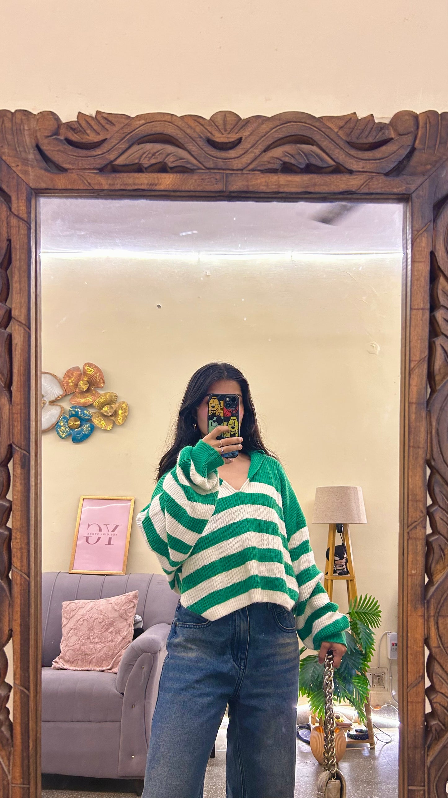 52)pintrest sweater upto size: M-L