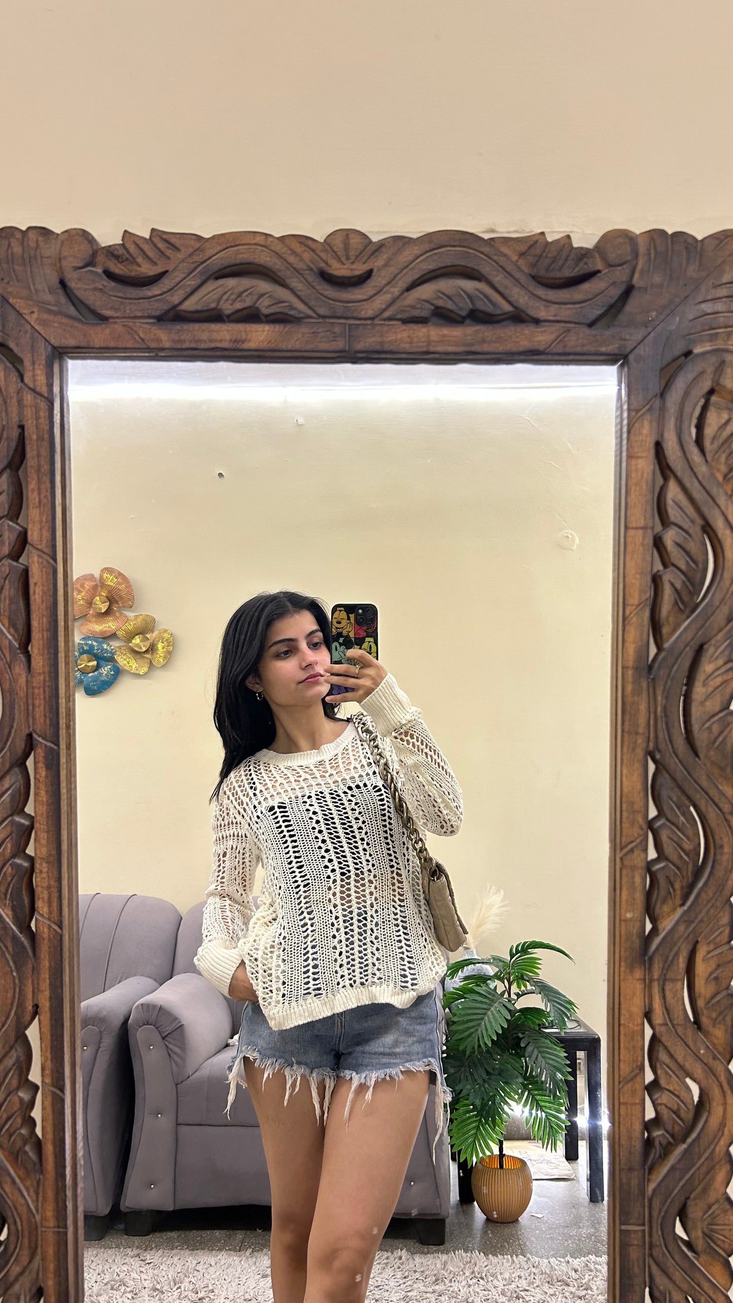 Crochet top S-M