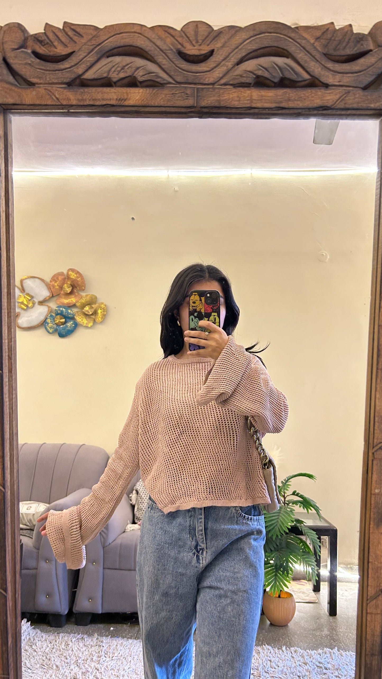 Crochet top M