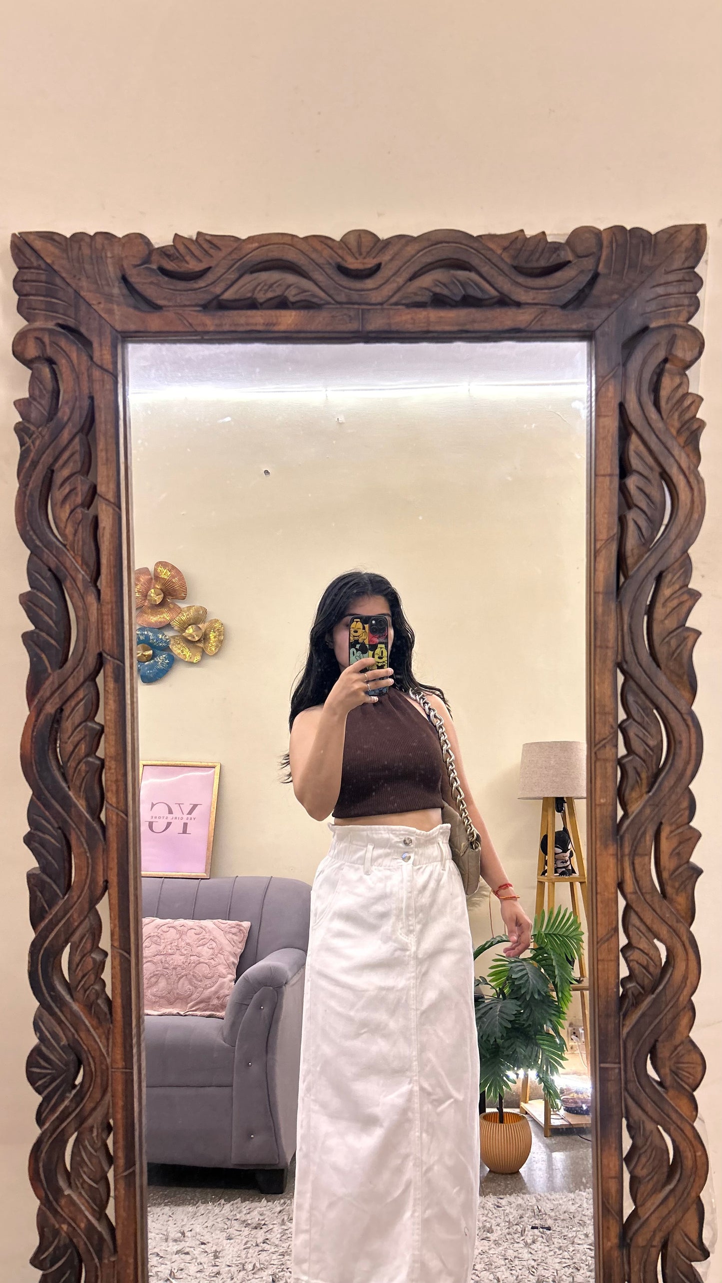 36)korean skirts waist - 24-28/L 33