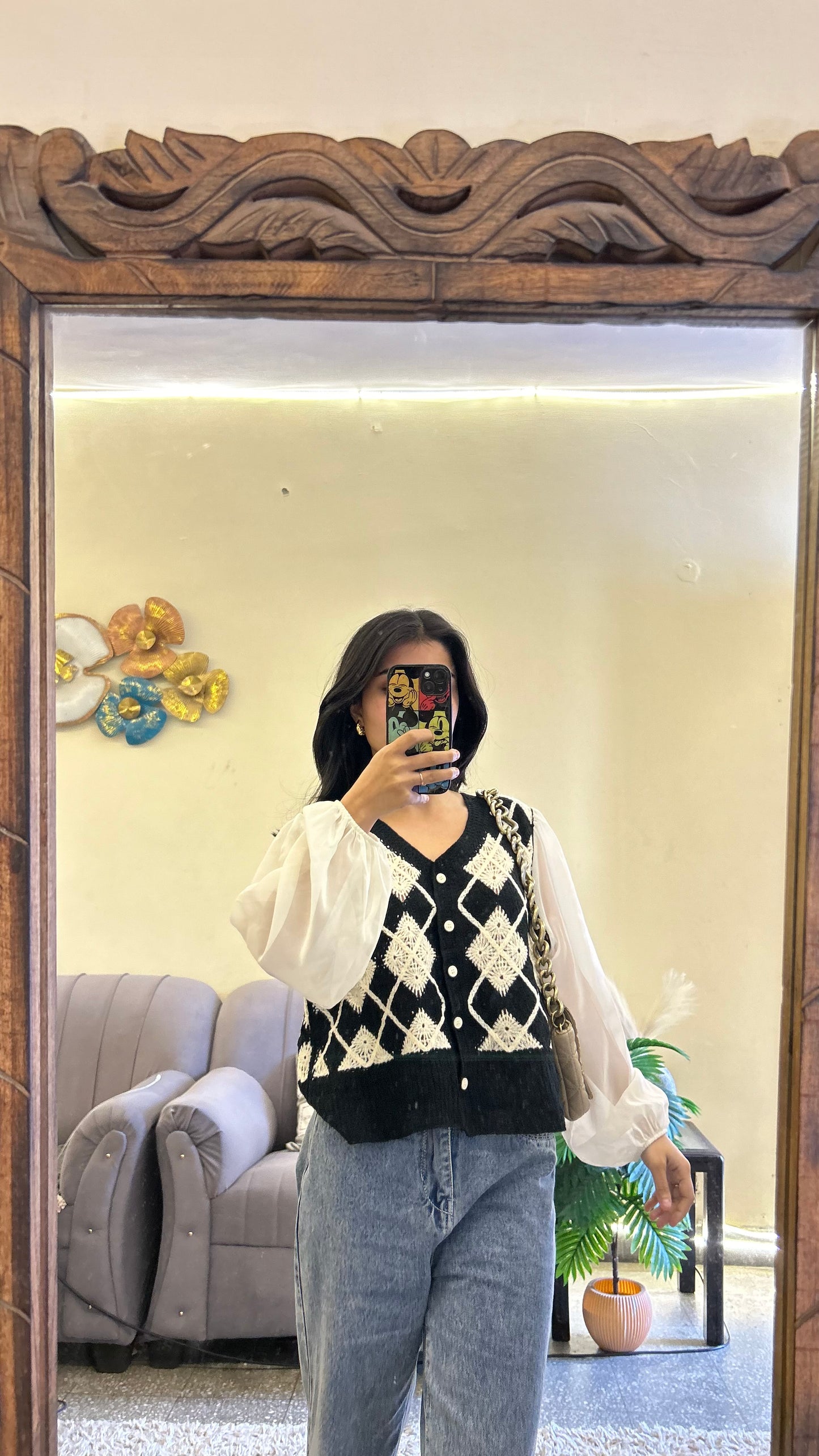 Cute top 36-38