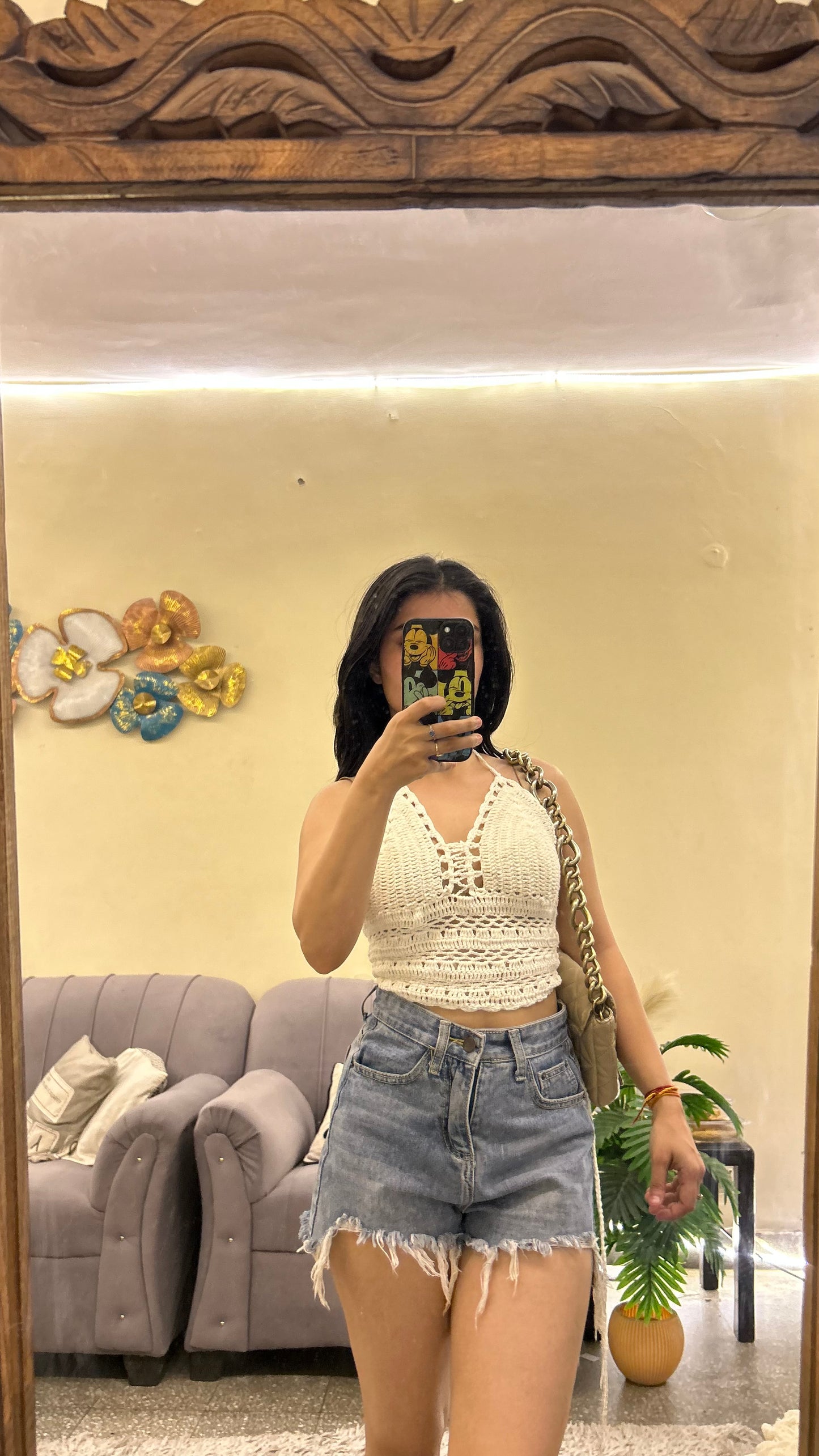 Crochet top 32-34 bust
