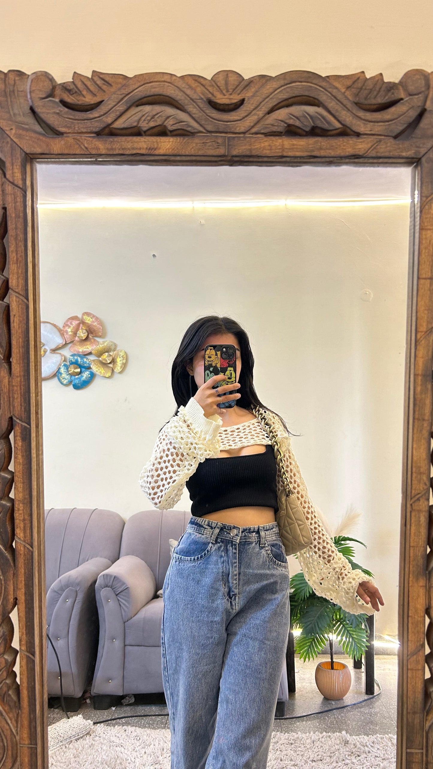 Crochet top XS-S