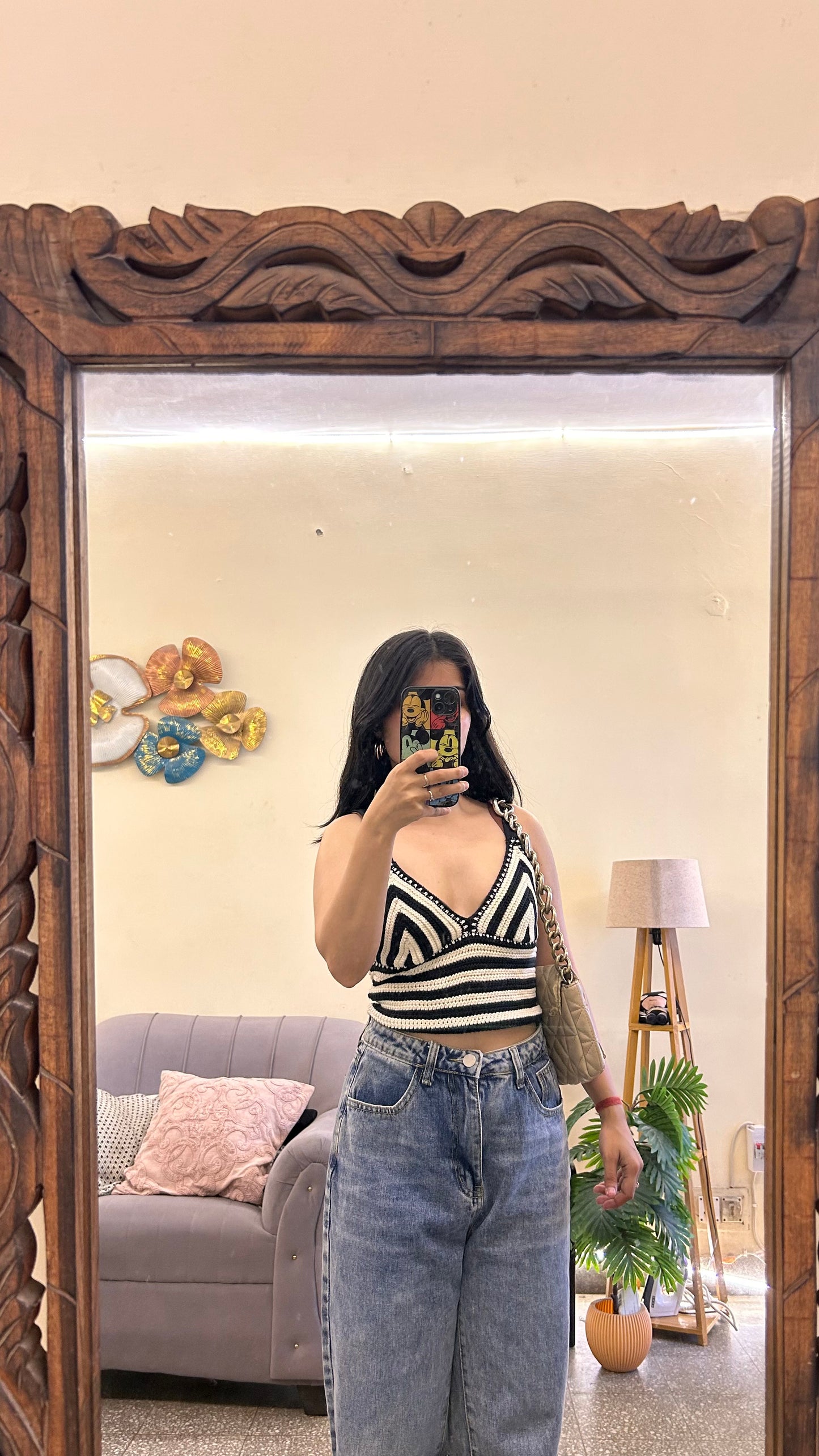 106) Korean top 32-34 bust