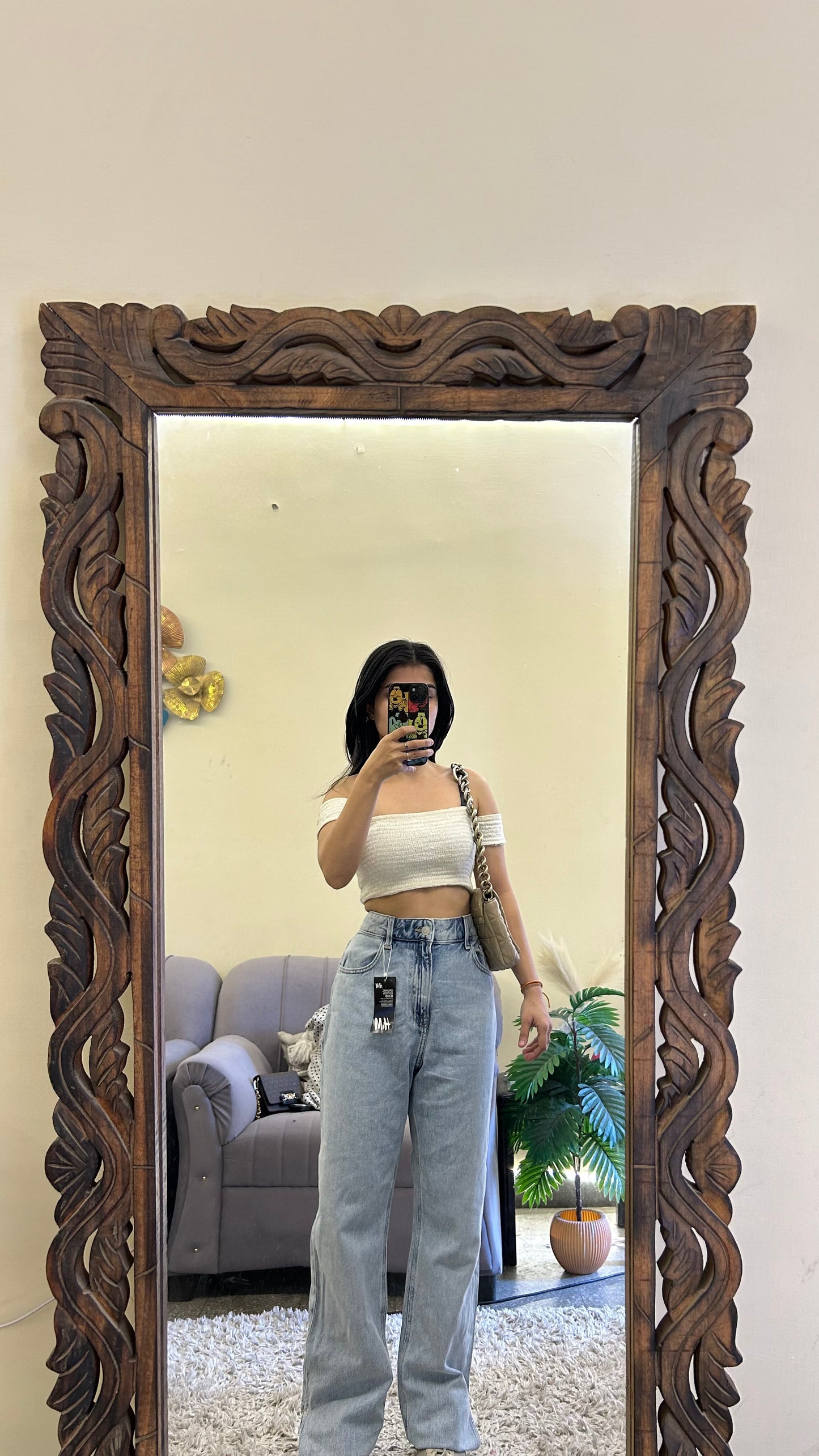 64) Pinterest jeans 32 waist/l:42