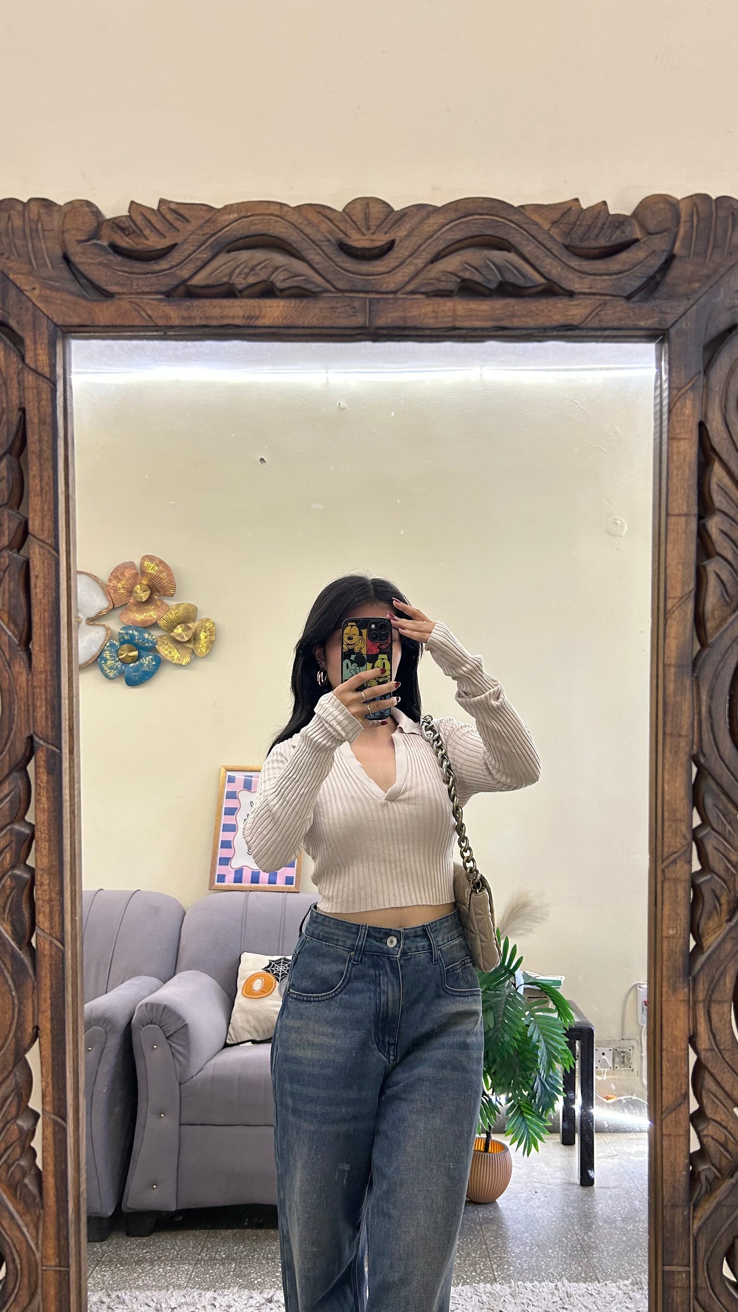 Cute top h&m 30-33 bust