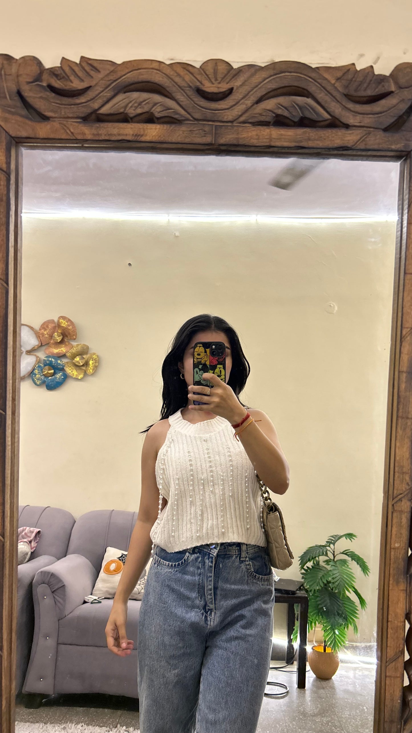 Zara top 34-36 bust