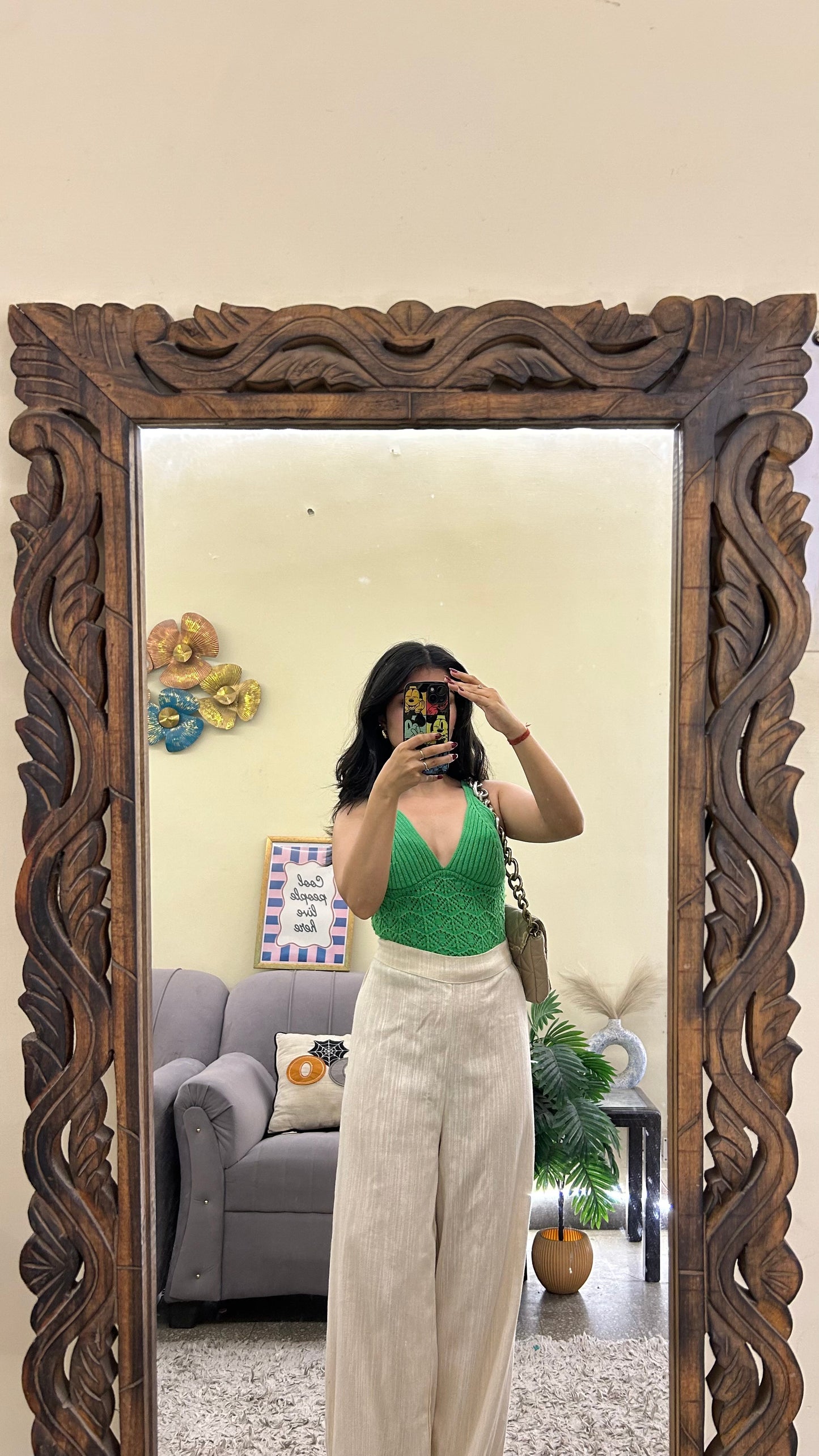 Cute top zara 32-34 bust