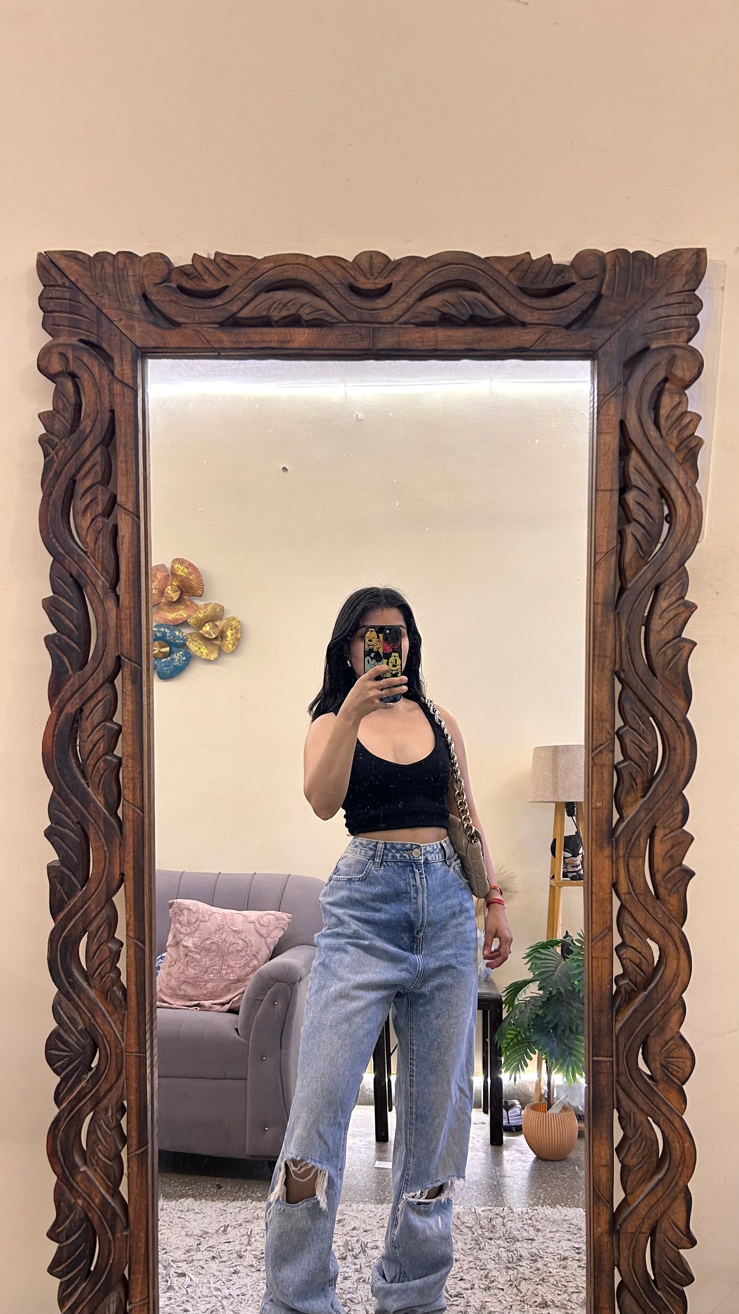 12) jeans waist -35 / L-45