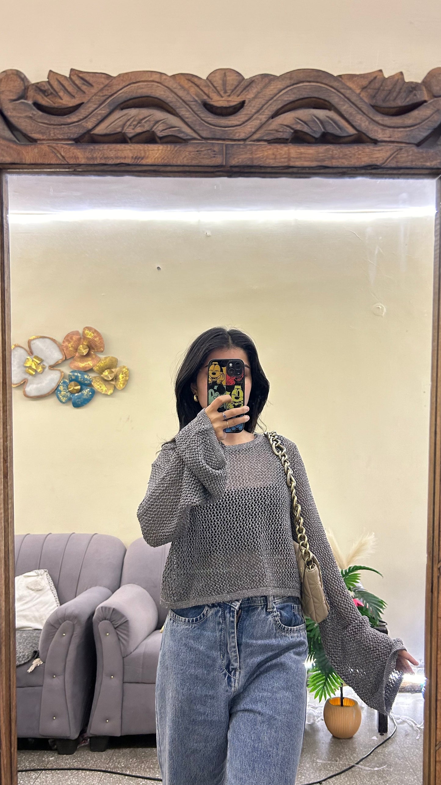 Crochet top S-M