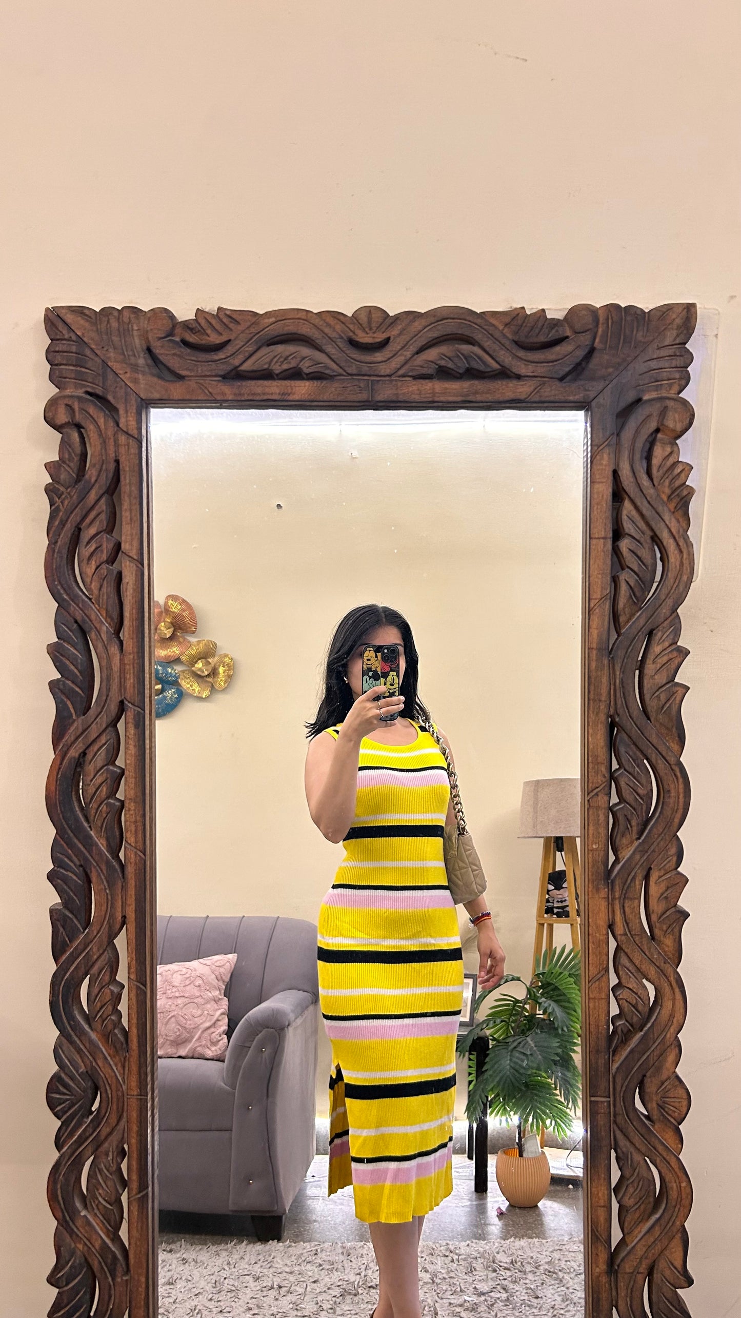 32) cute dress bust- 34-36/ L -64