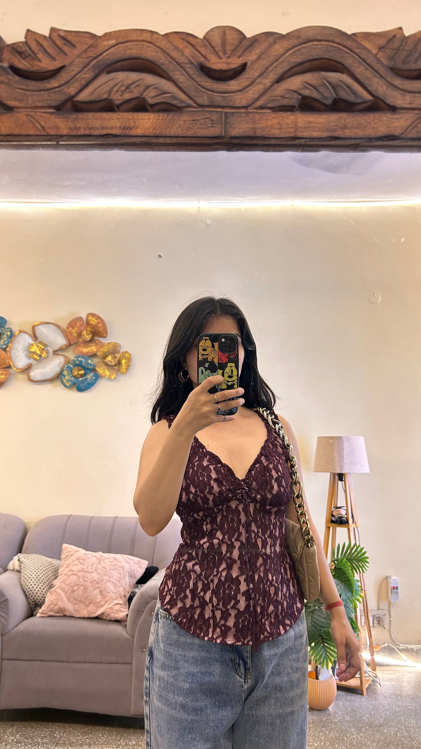 36) cute top 32-34 bust