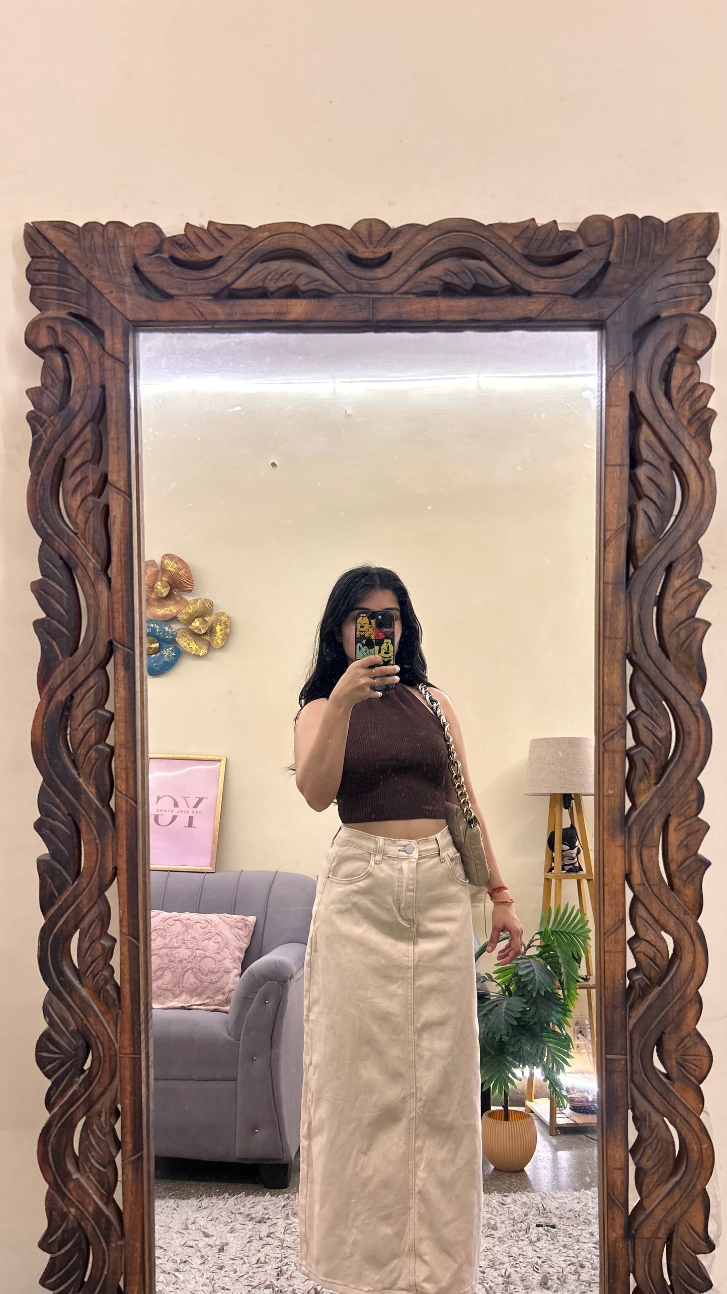 37)korean skirts waist - 30/L 33