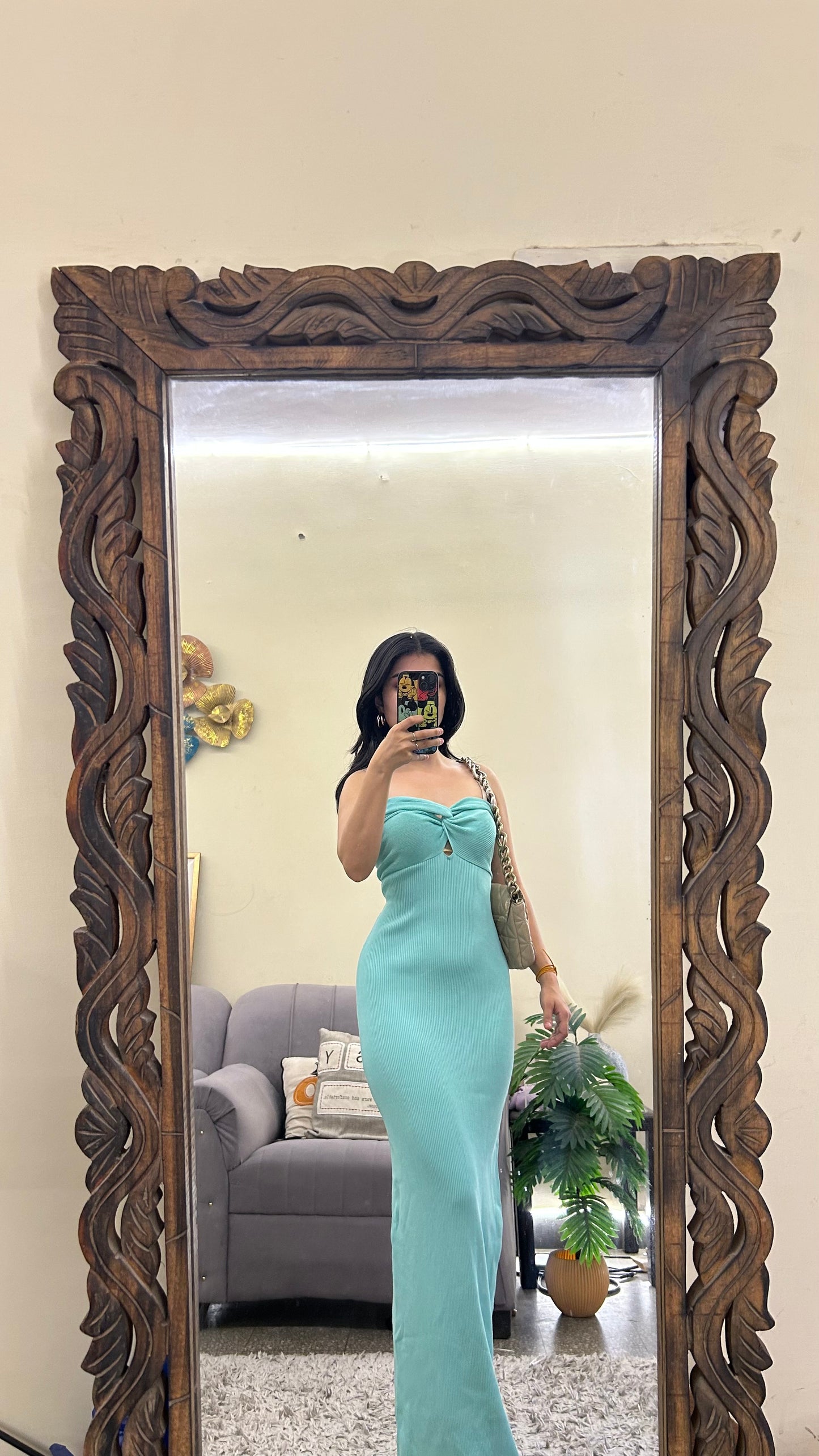 Cute dress 30-32 bust/l:52