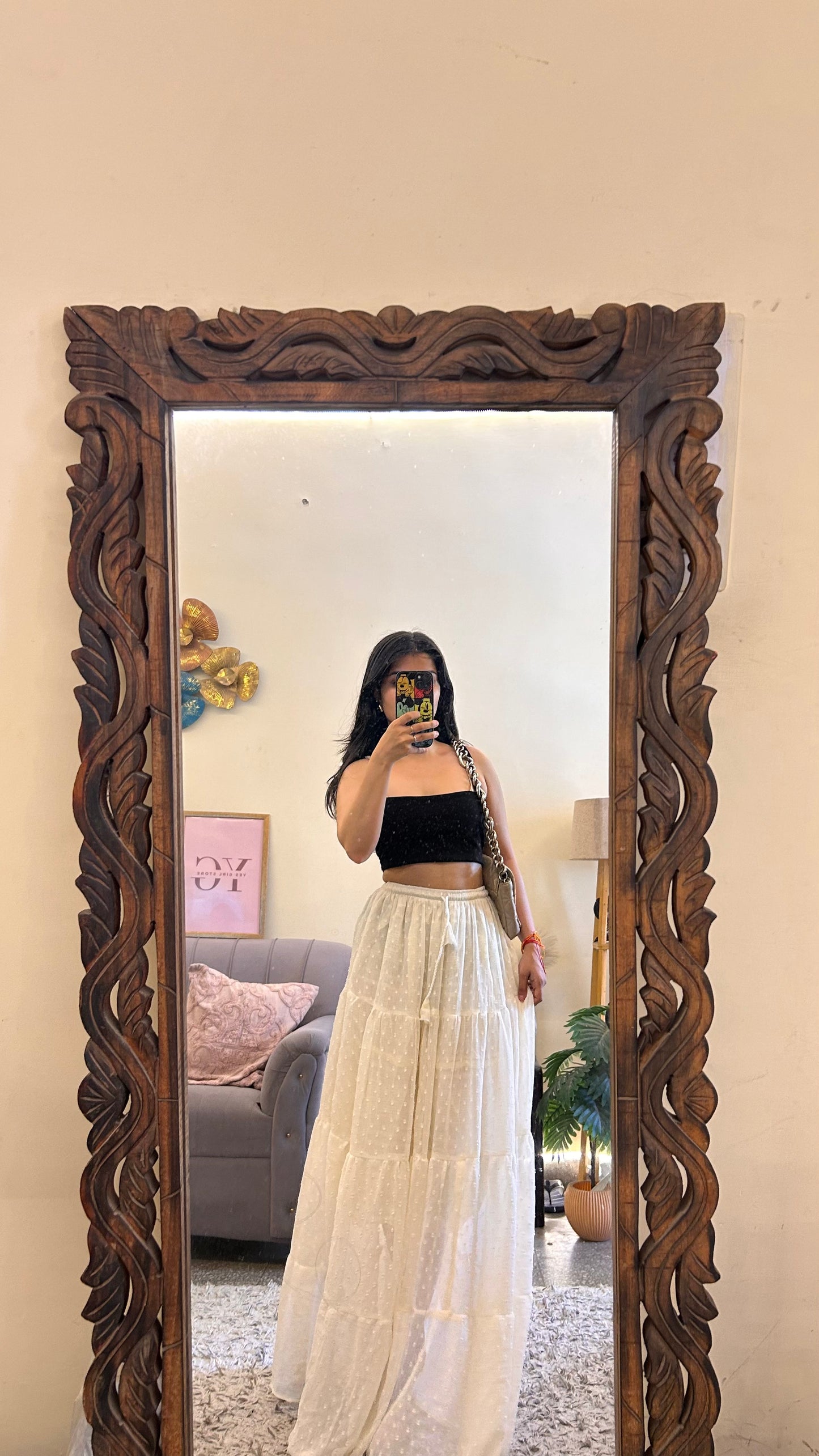 41)fairy skirt with layer waist 28-34 L-42