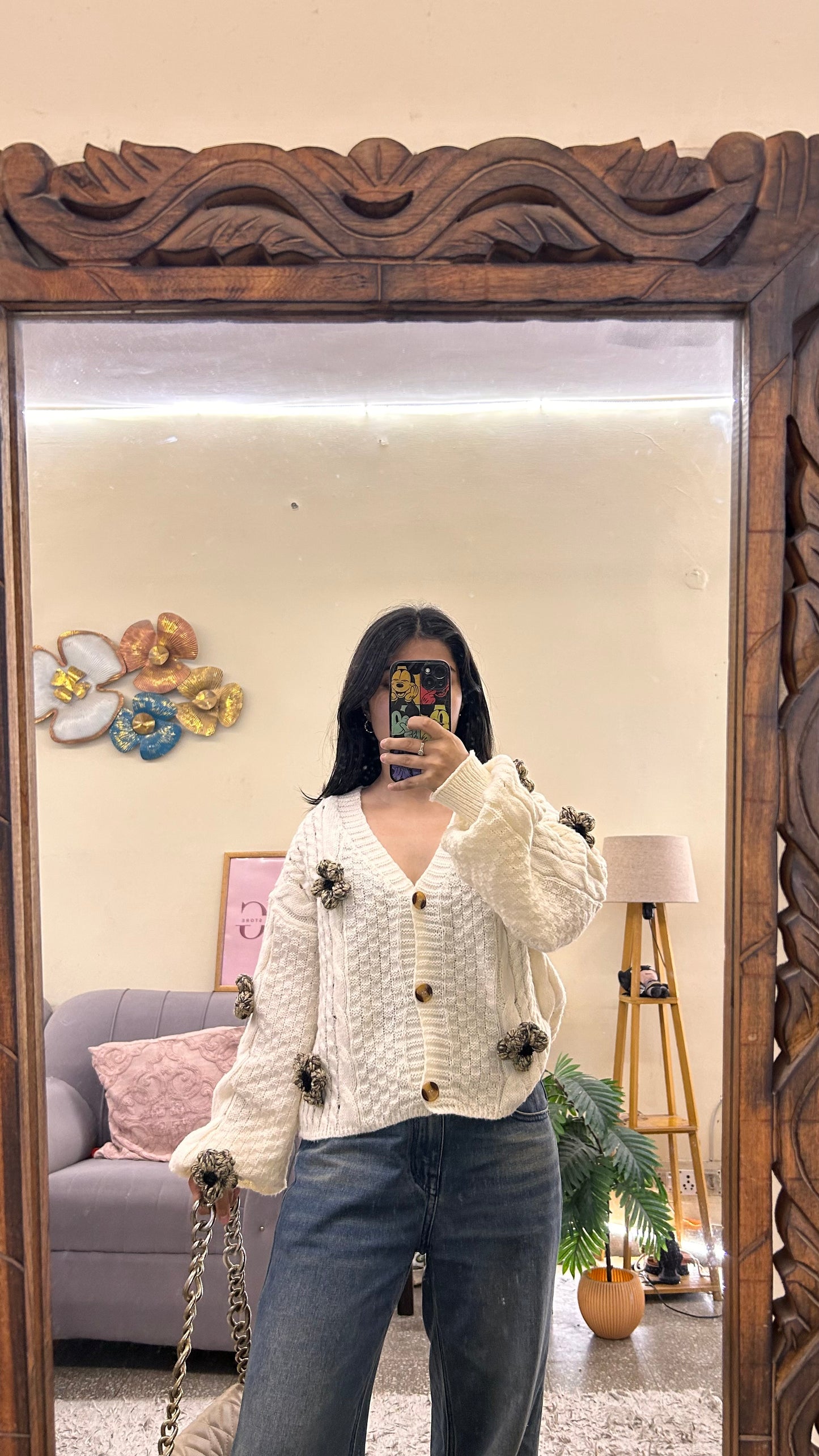 176)pintrest sweater size s-m handmade