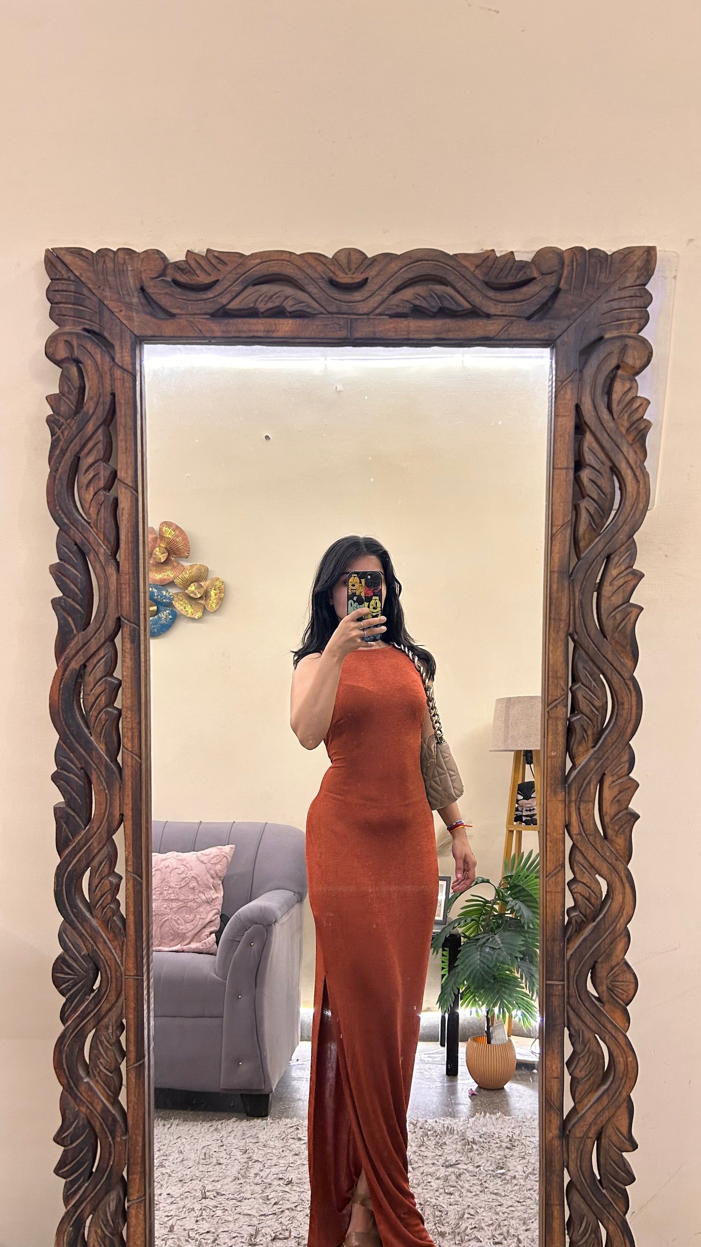 23) cute dress bust- 34-36/ L -56