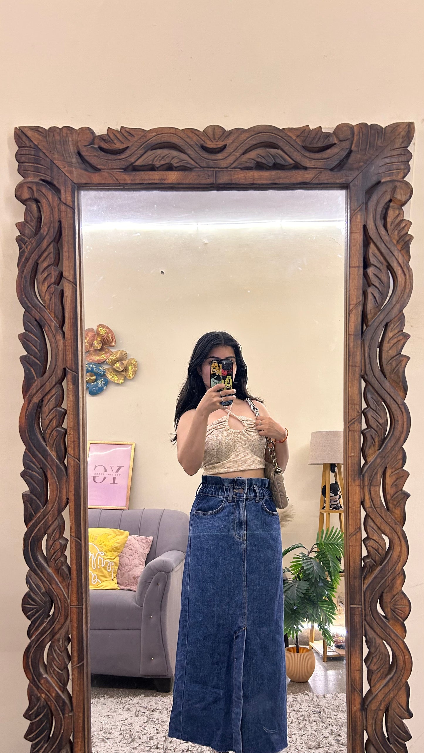22)korean skirts waist - 24-26/L 33