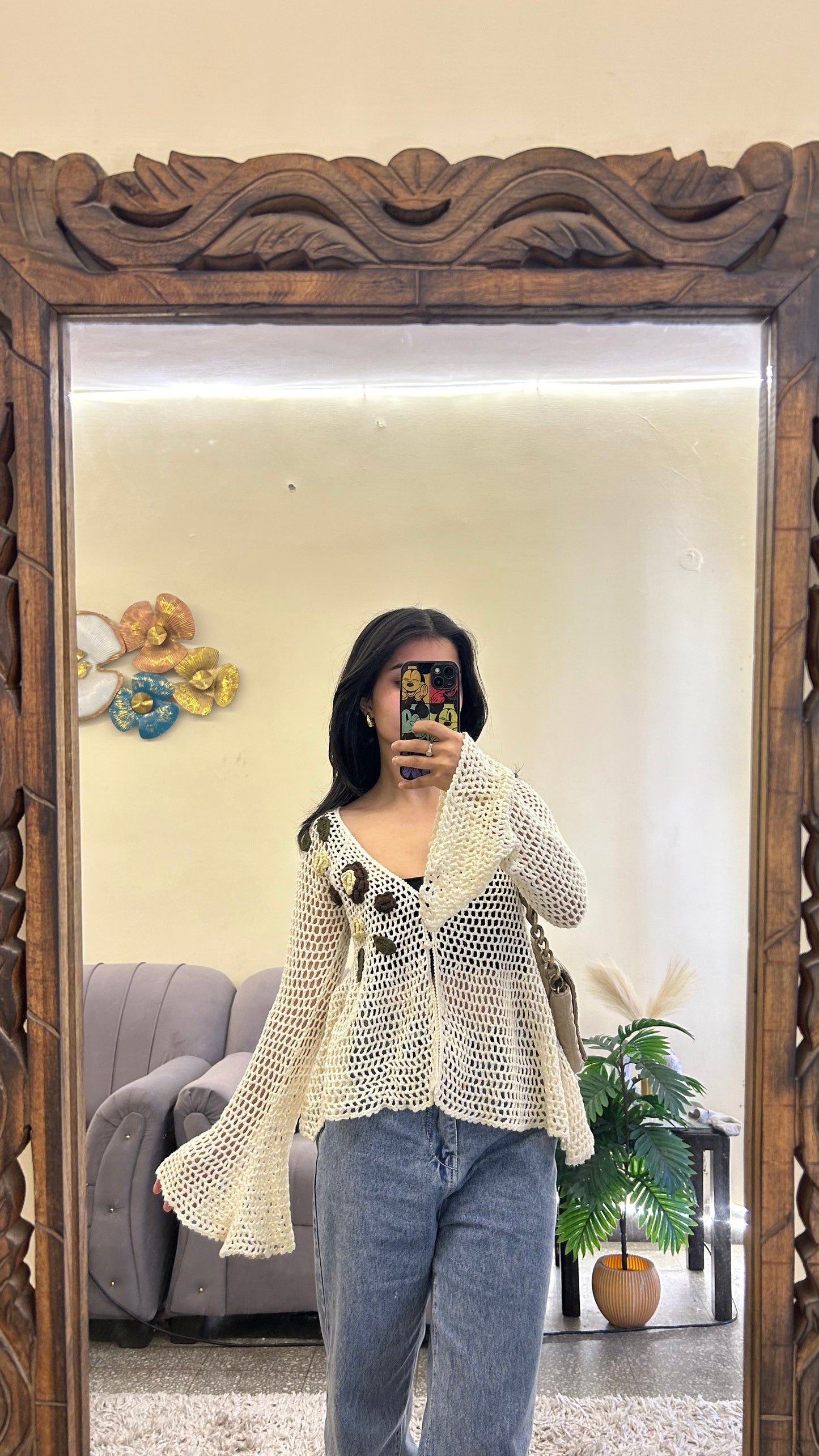 Crochet top S