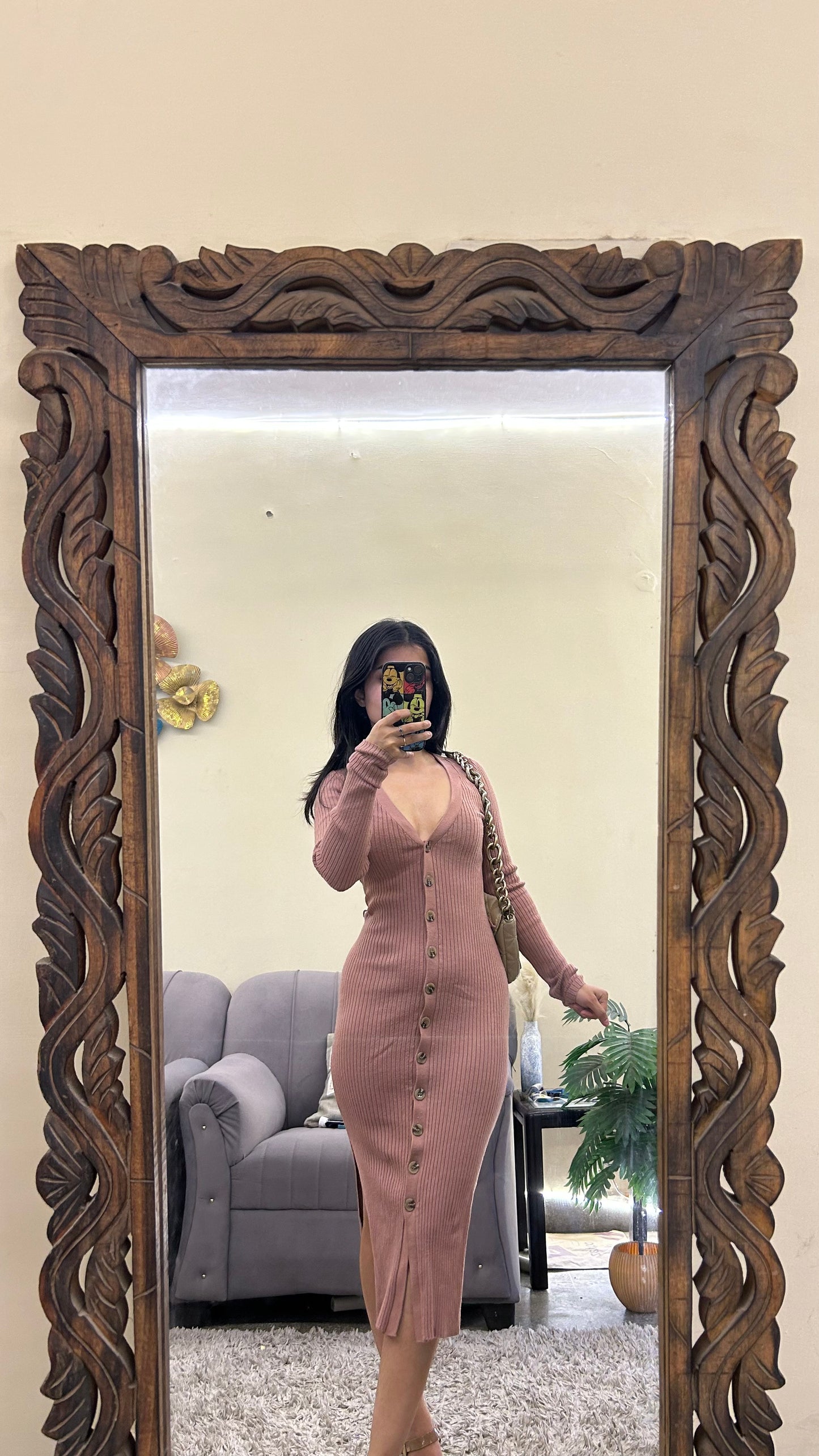 Thrifted dress 32-34 bust:l:44