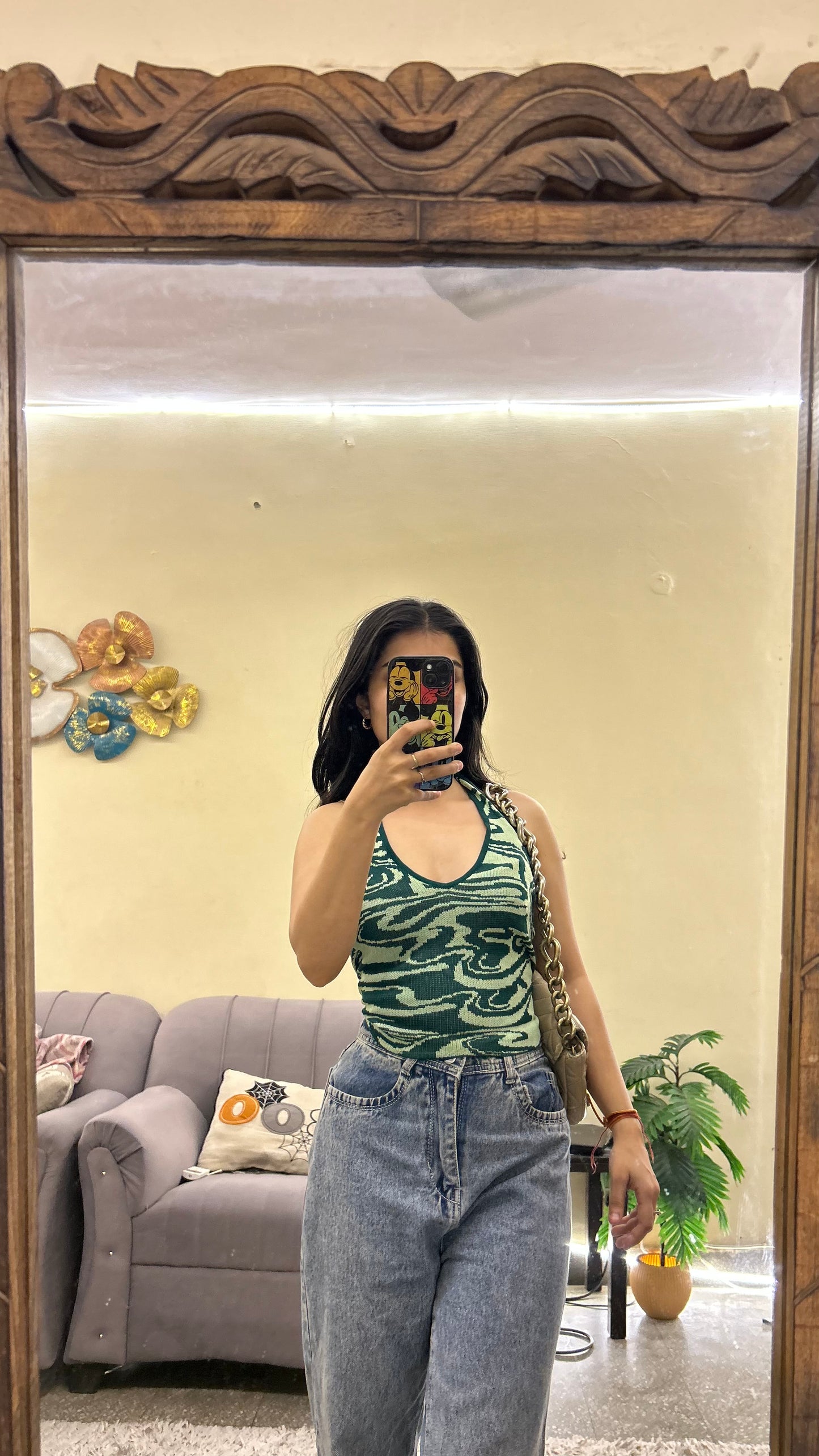 Halter neck top 32-34 bust