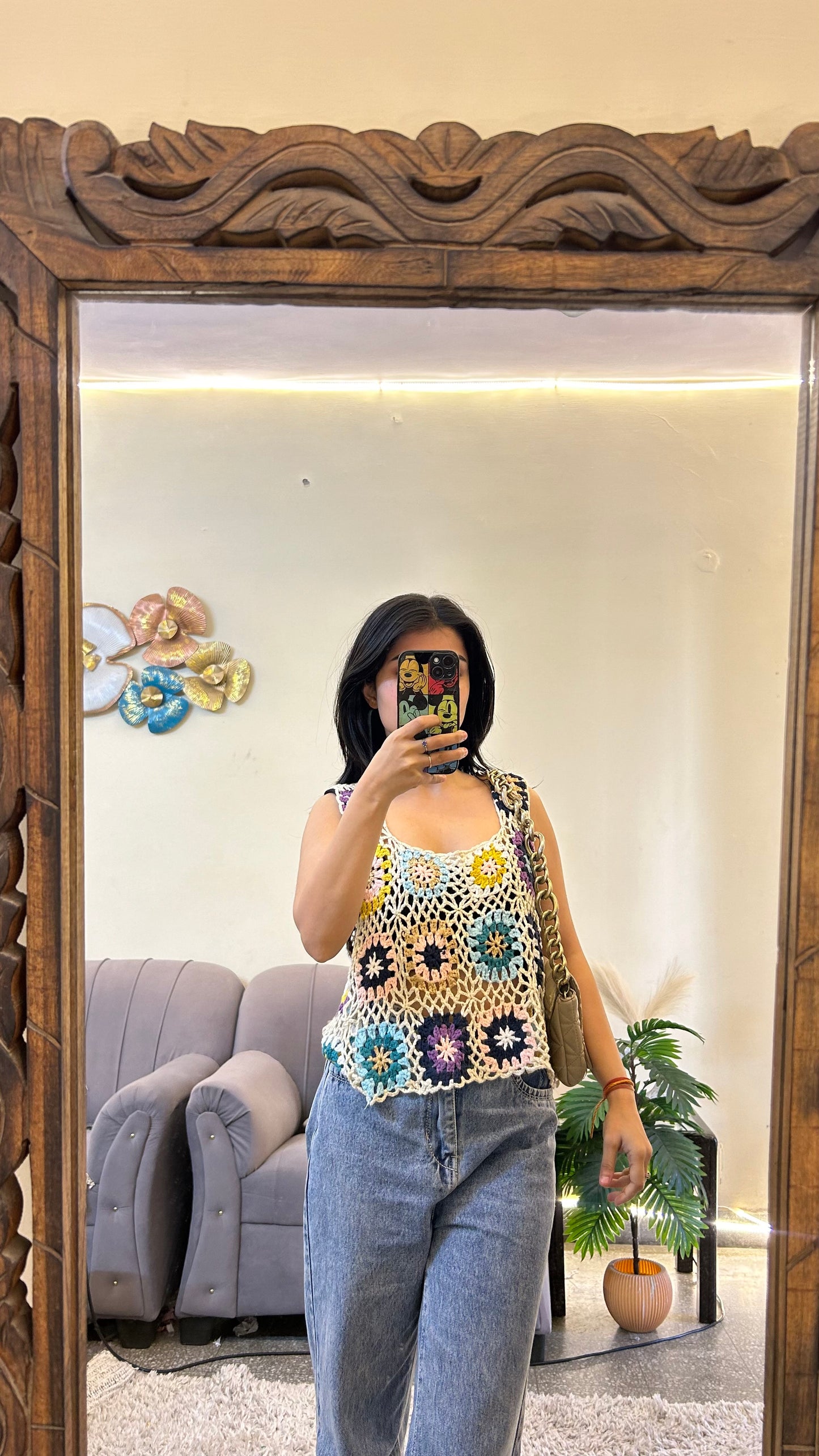 Crochet top 34-36 bust