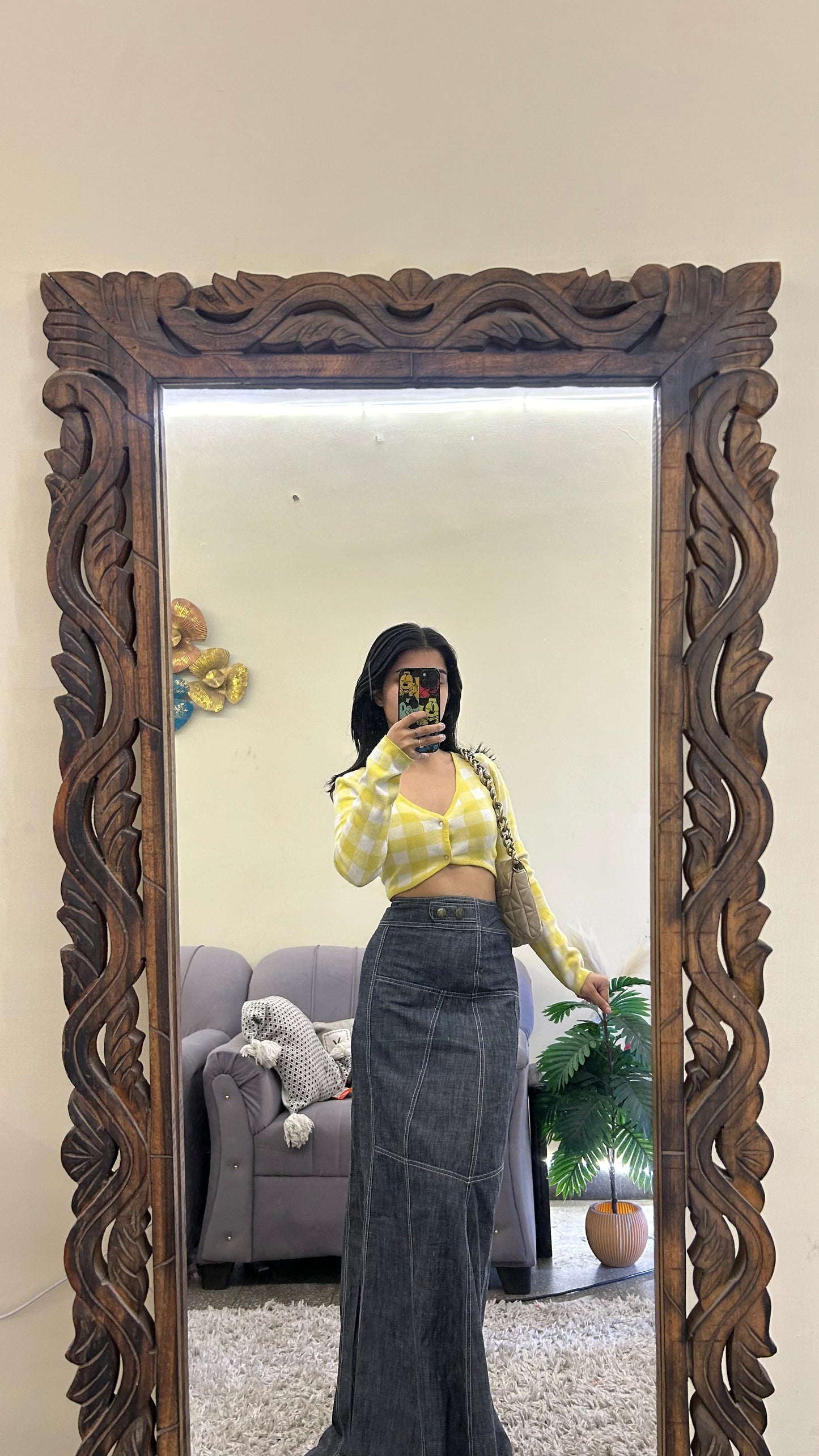19) Korean skirt 32 waist/l:42