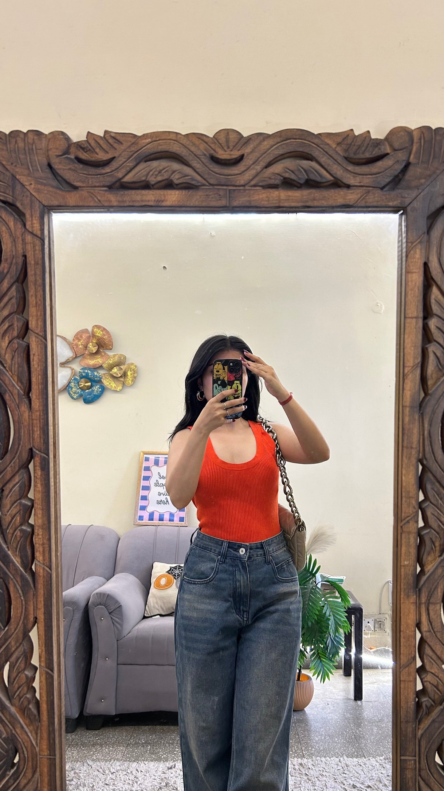 Cute top h&m 34-36 bust