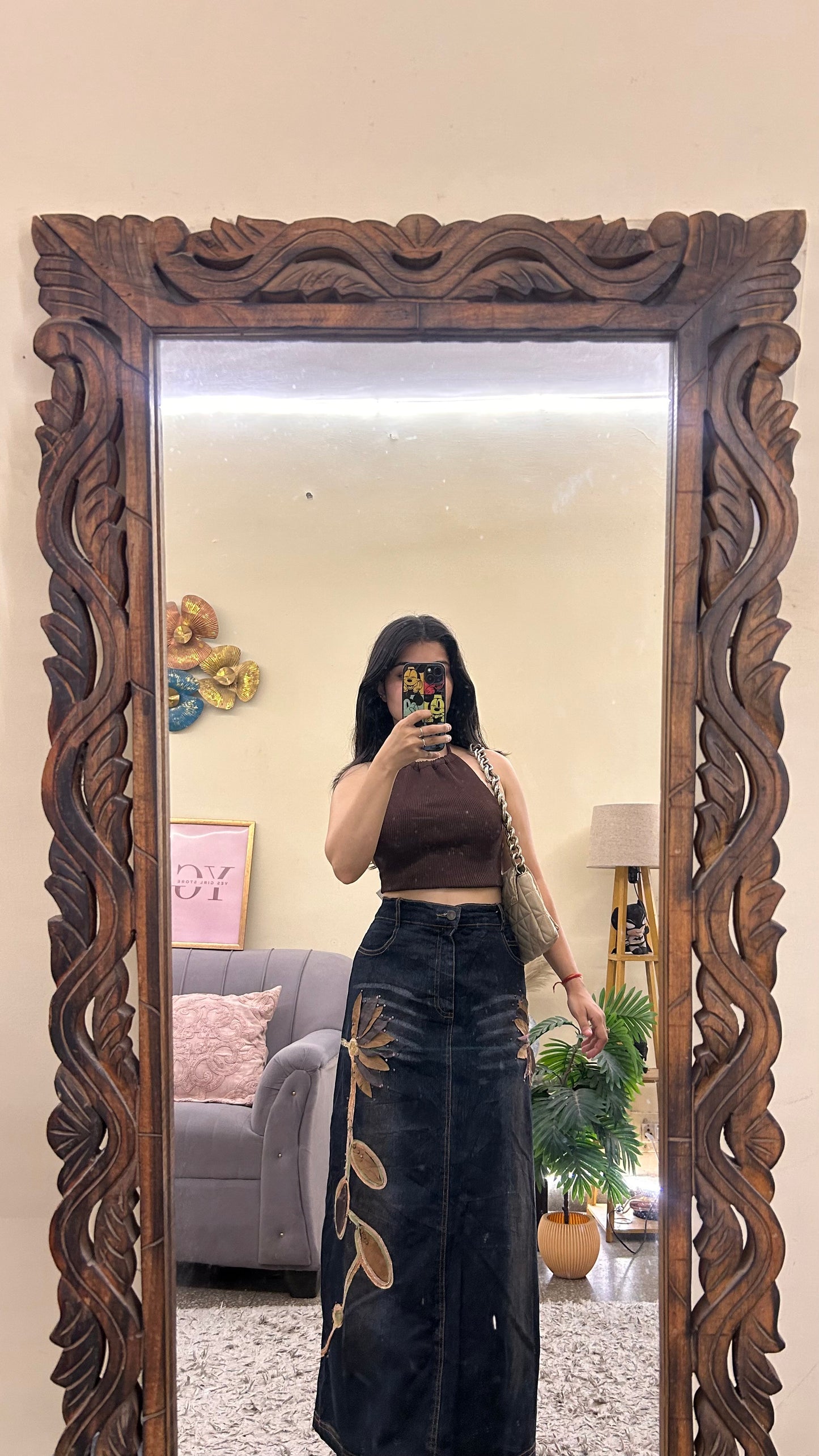 22s)korean skirts waist -34 /L 35