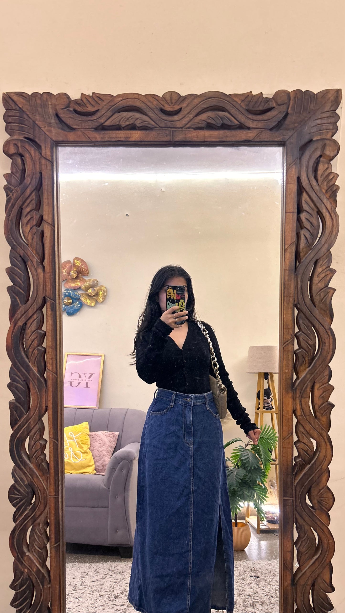 41)korean skirts waist - 31/L 33
