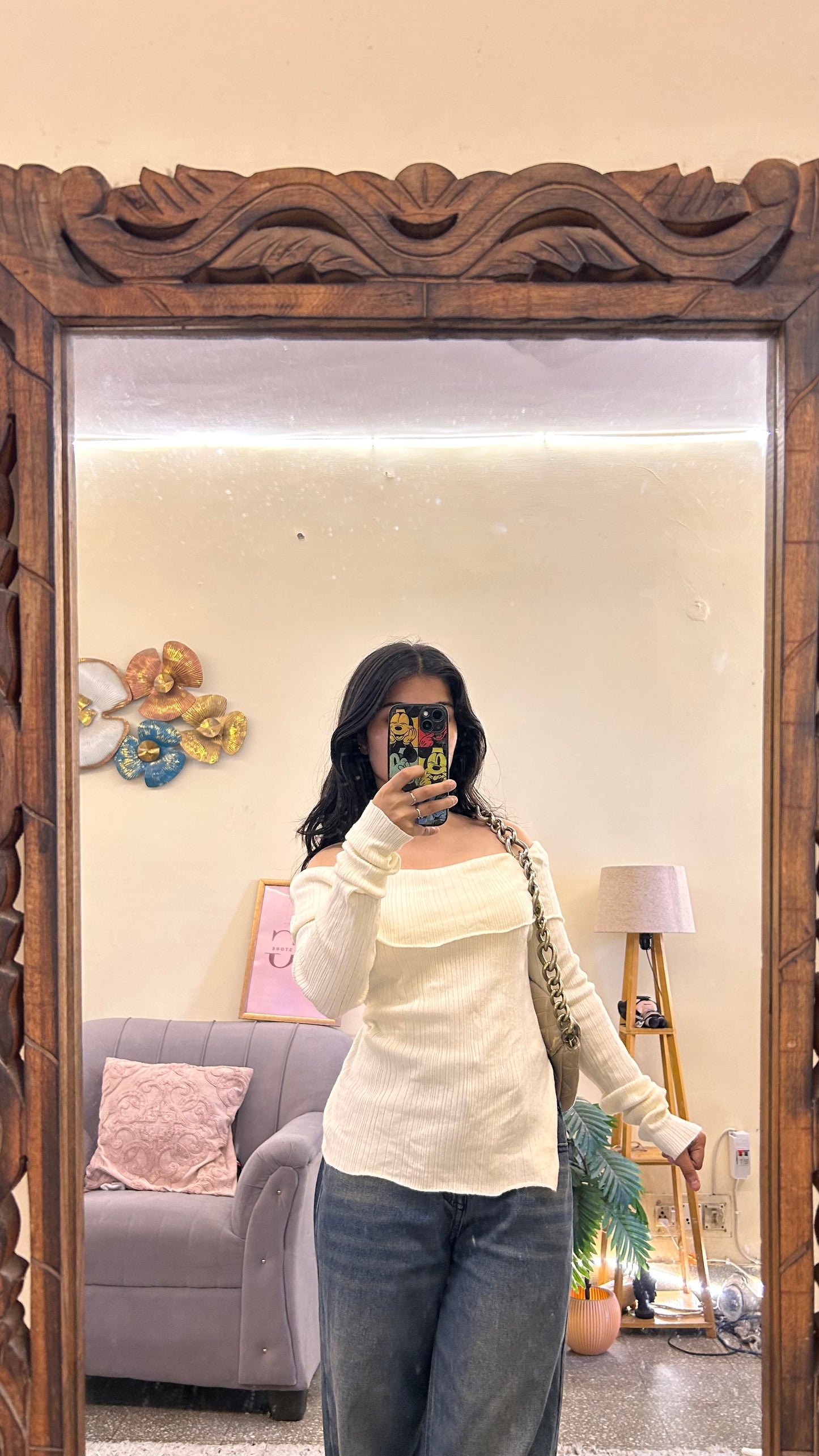 11)semi-winter cute top bust- 30-34
