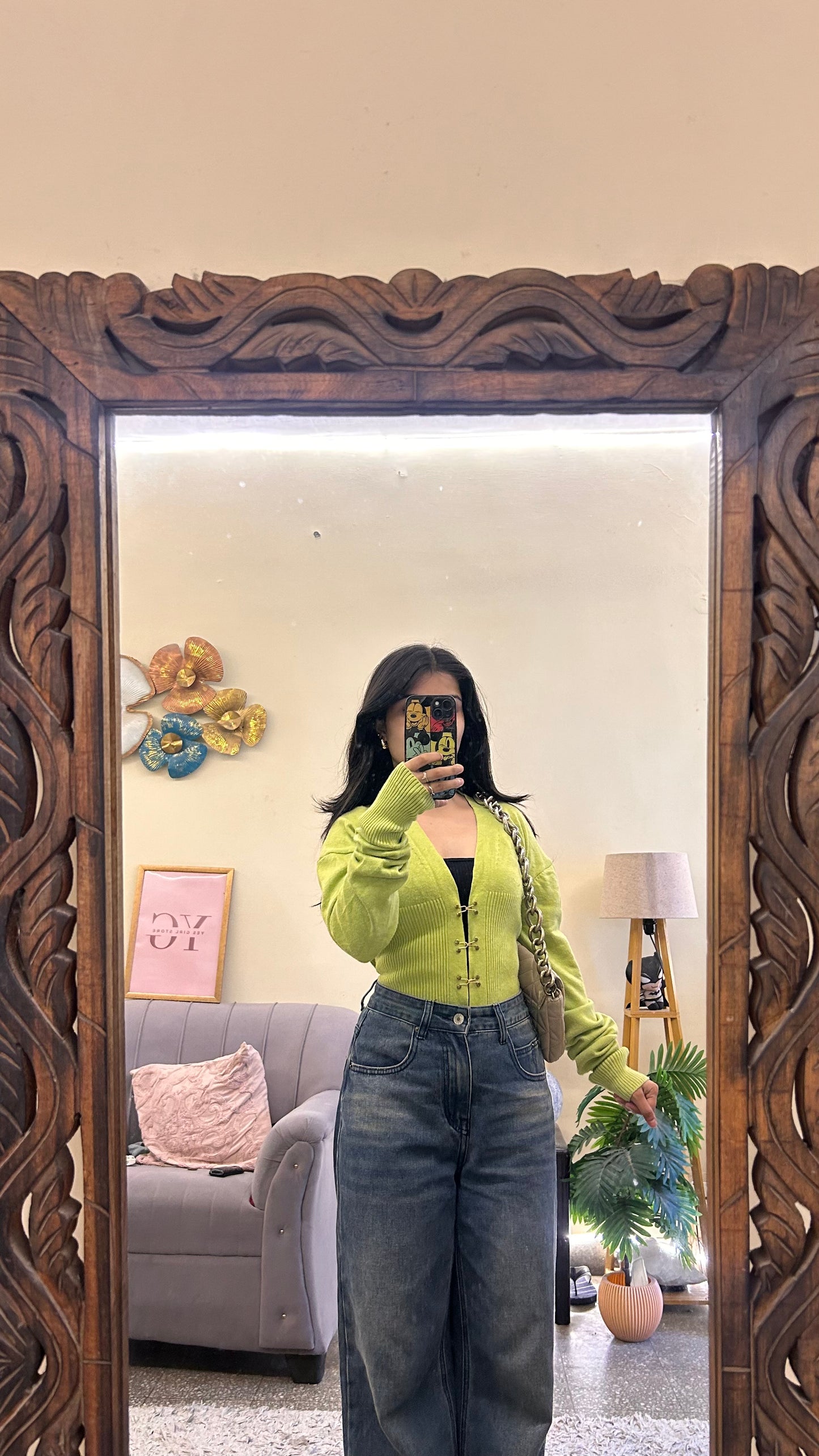 61)Semi winter cute tops🌸32-34