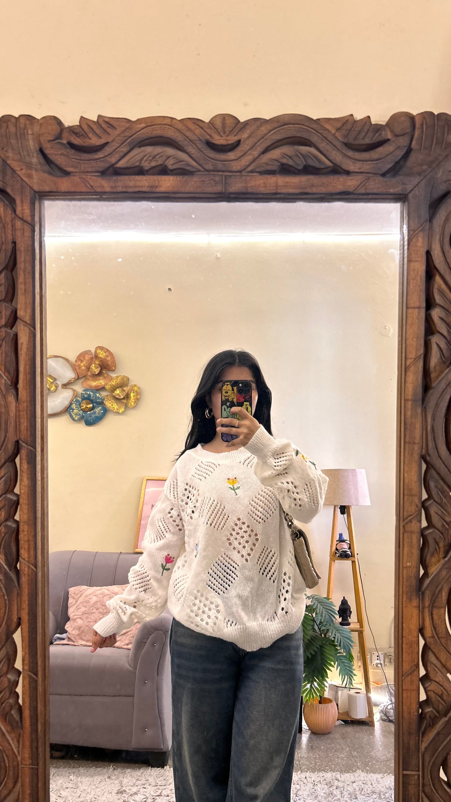 69)pintrest sweater size -m