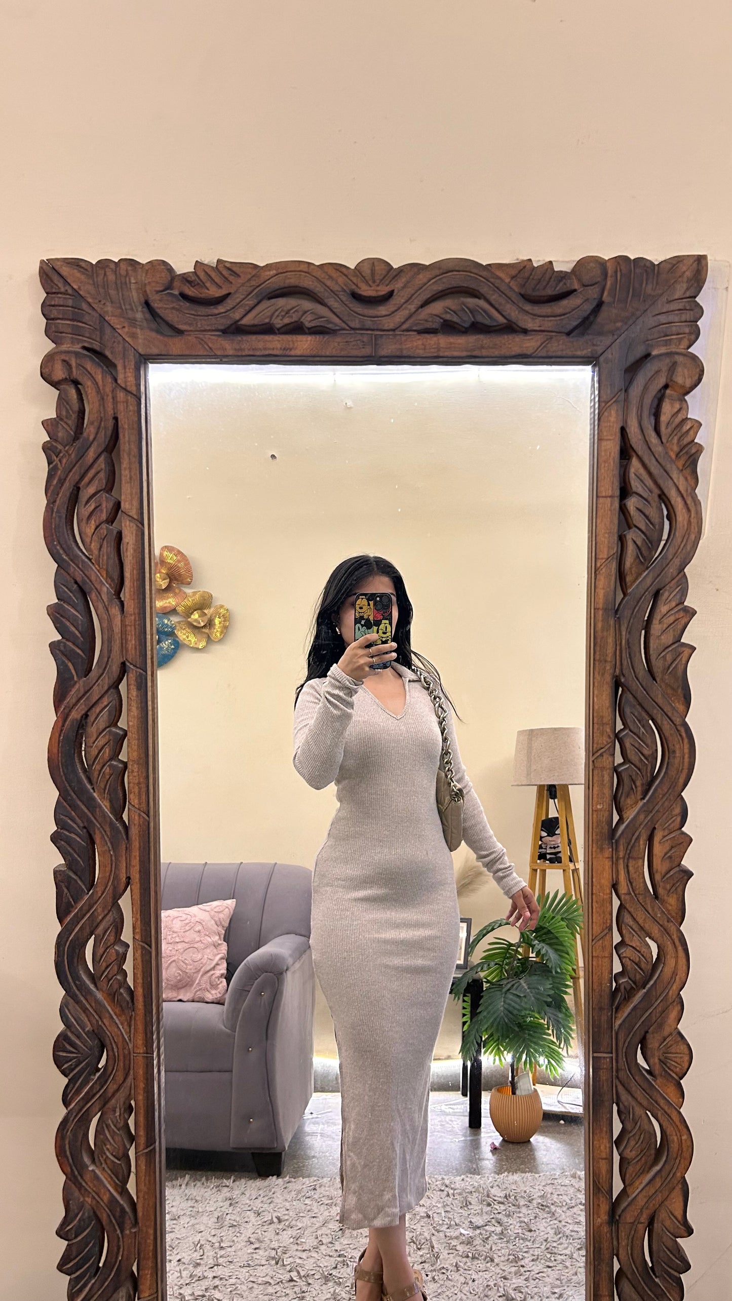 30) cute dress bust- 28-32 / L -49