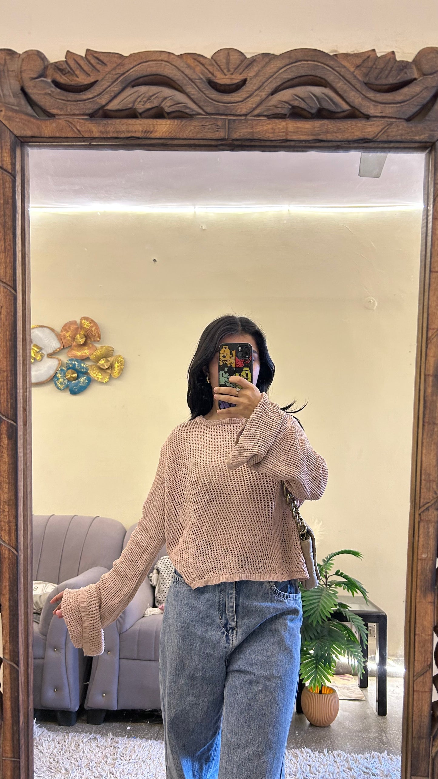 Crochet top M