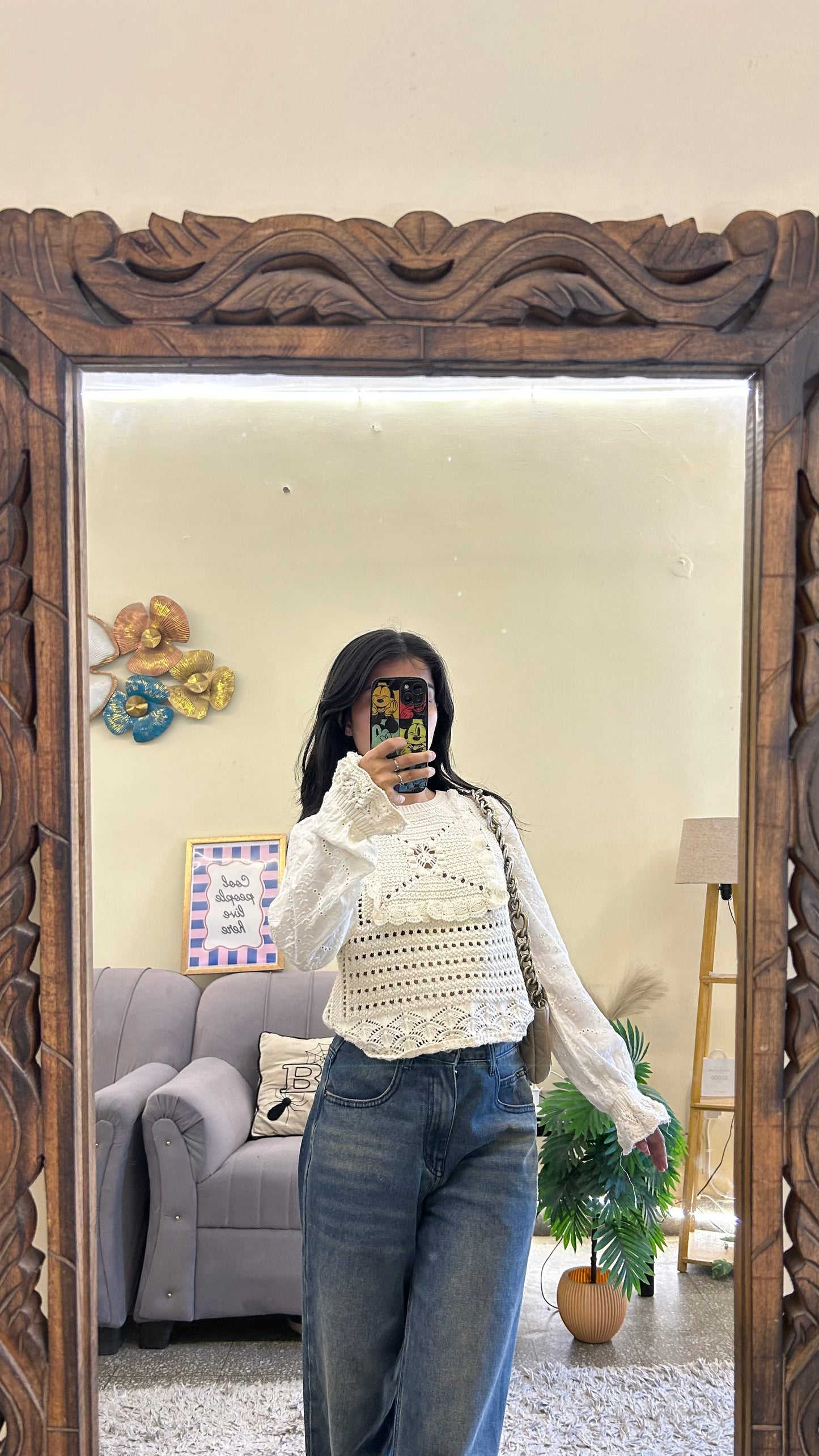 Zara top 32-34 bust
