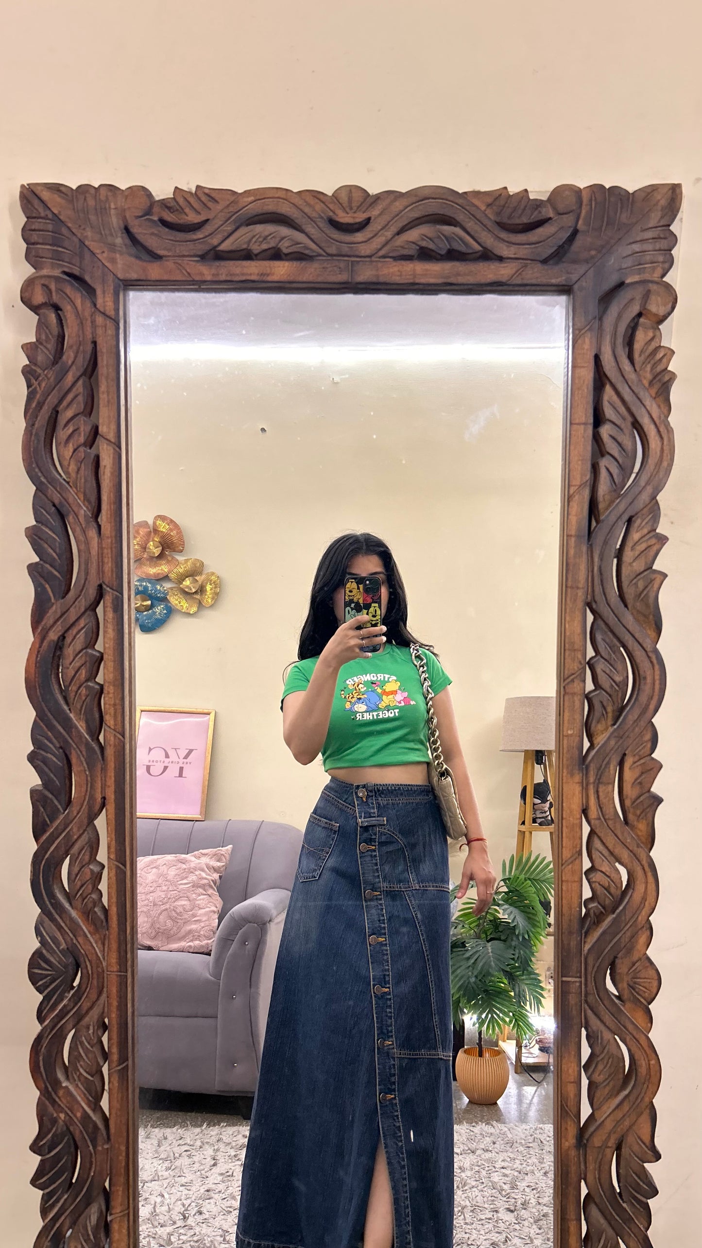 6s)korean skirts waist - 32/L 36