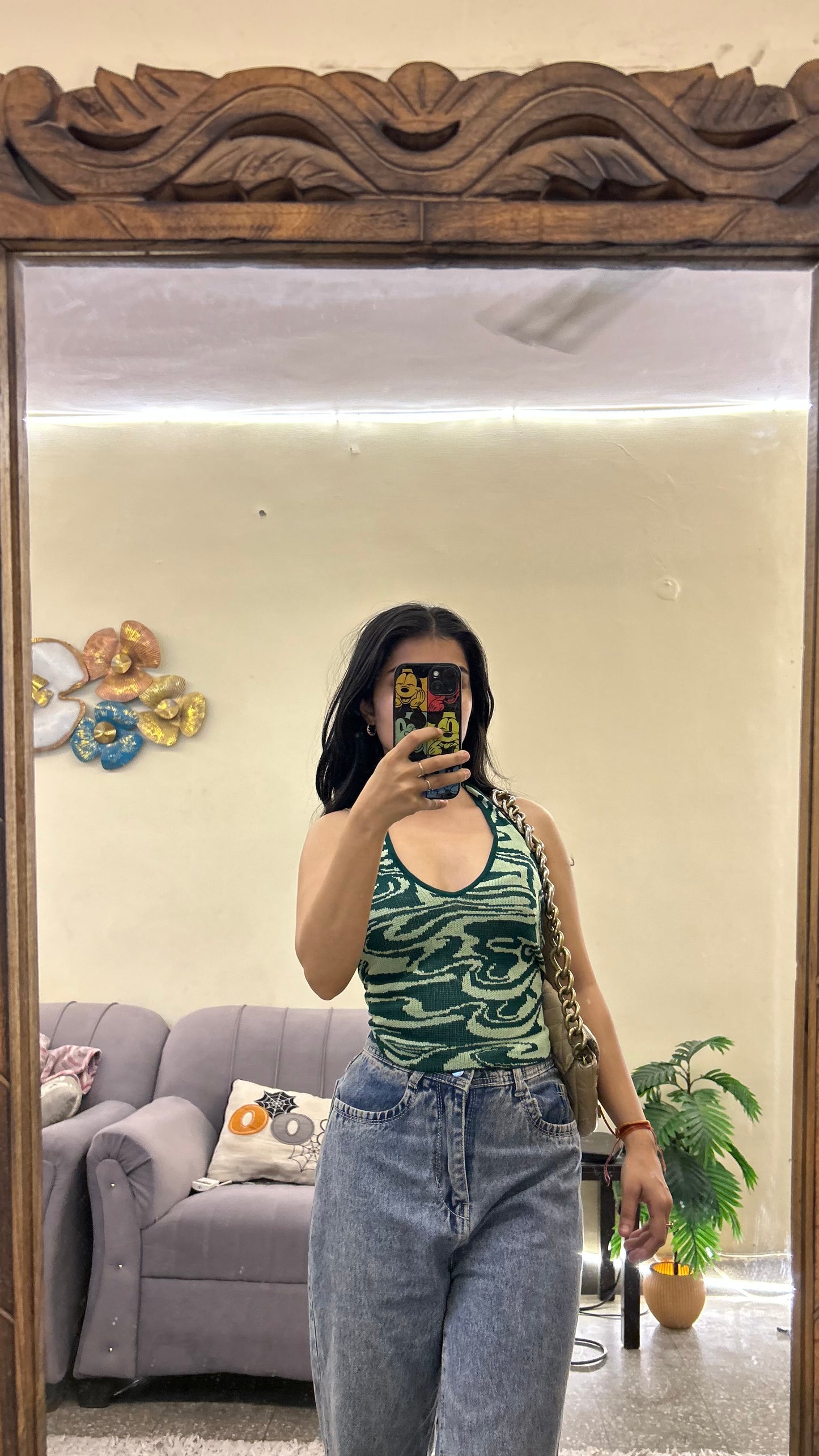 Halter neck top 32-34 bust