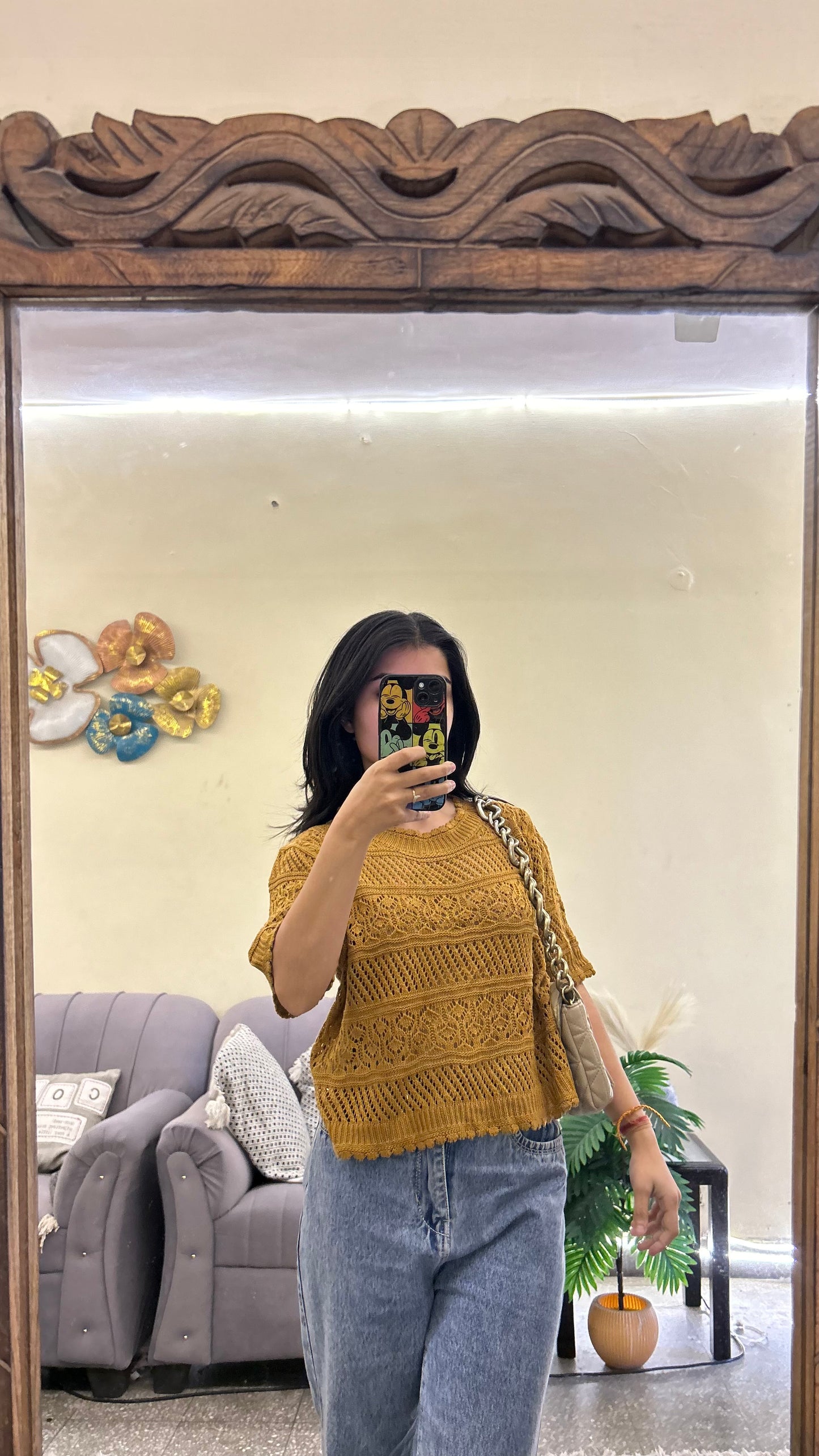 Cute top S-M