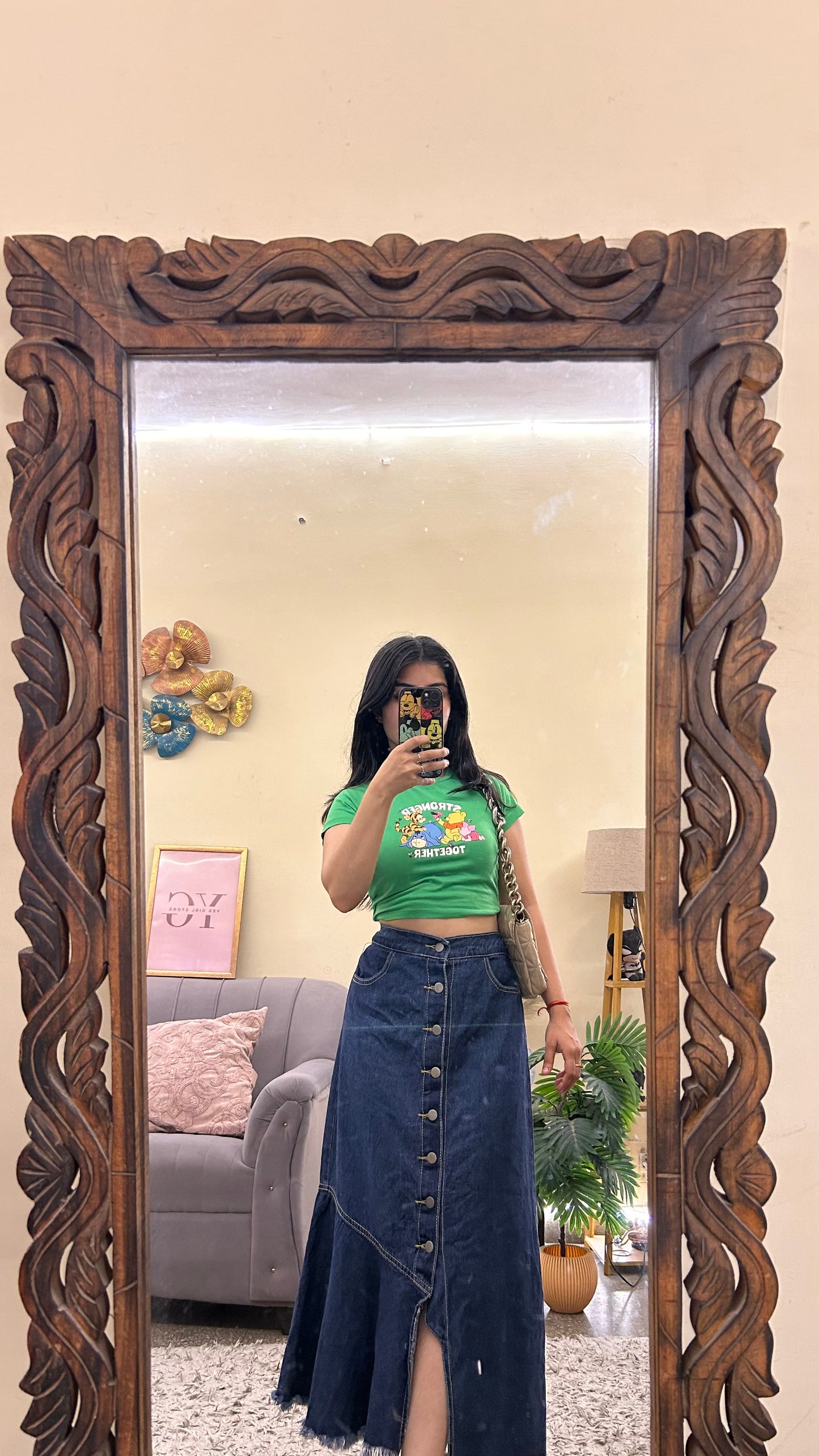 2S)korean skirts waist - 28-30/L 32
