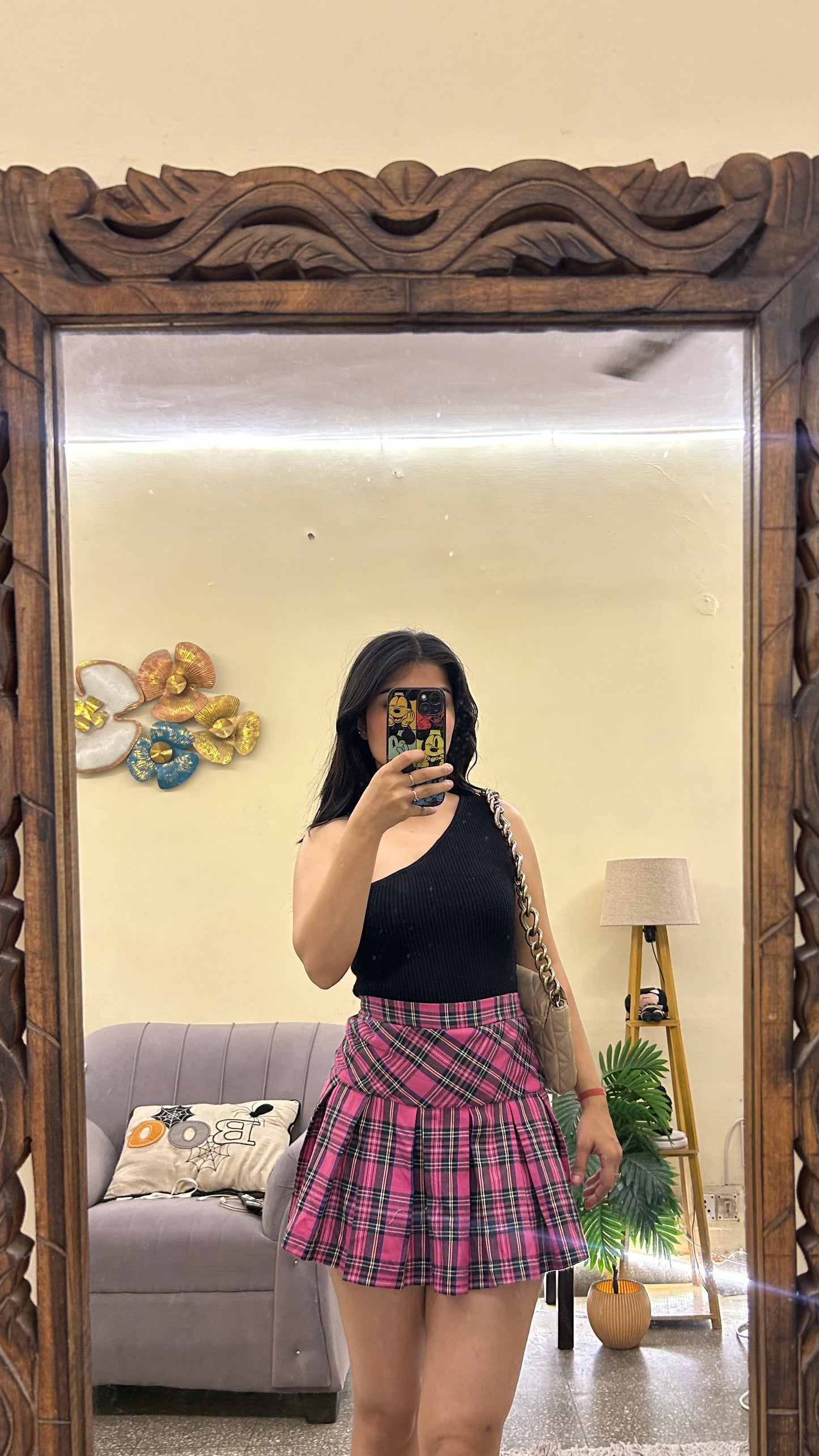 Cute skirt 30.5 waist/l:15 (short inside)