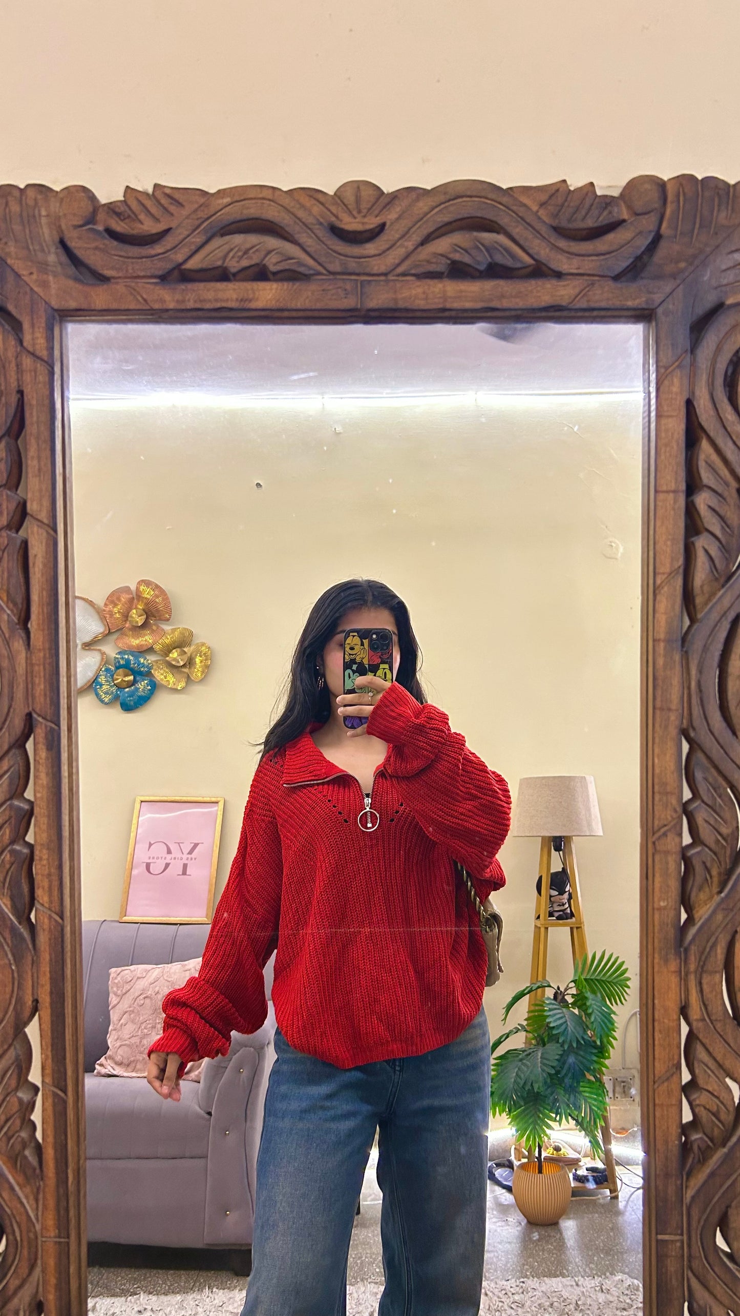 48)pintrest sweater upto size:S-M