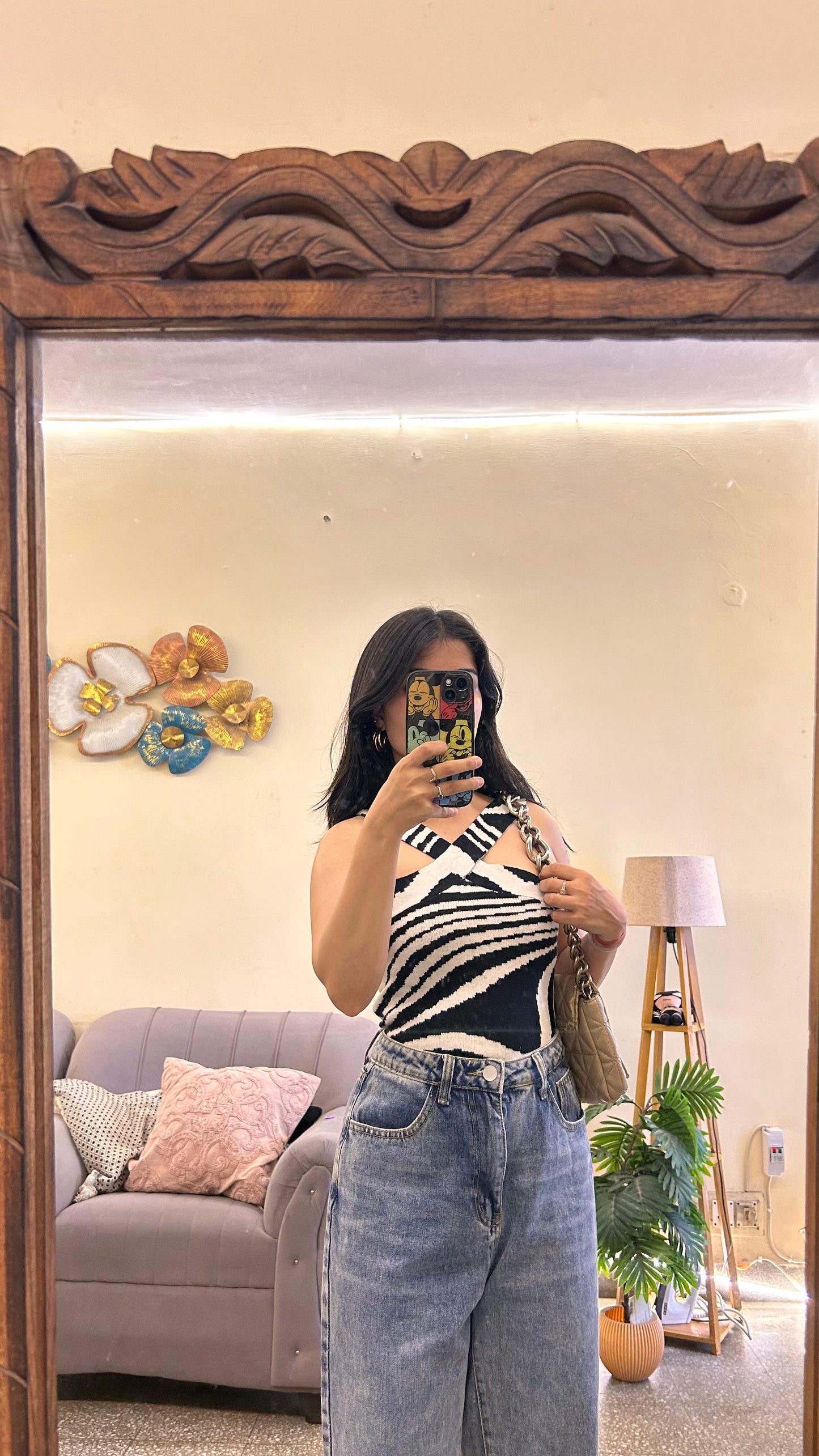 76) cute top 32-34 bust