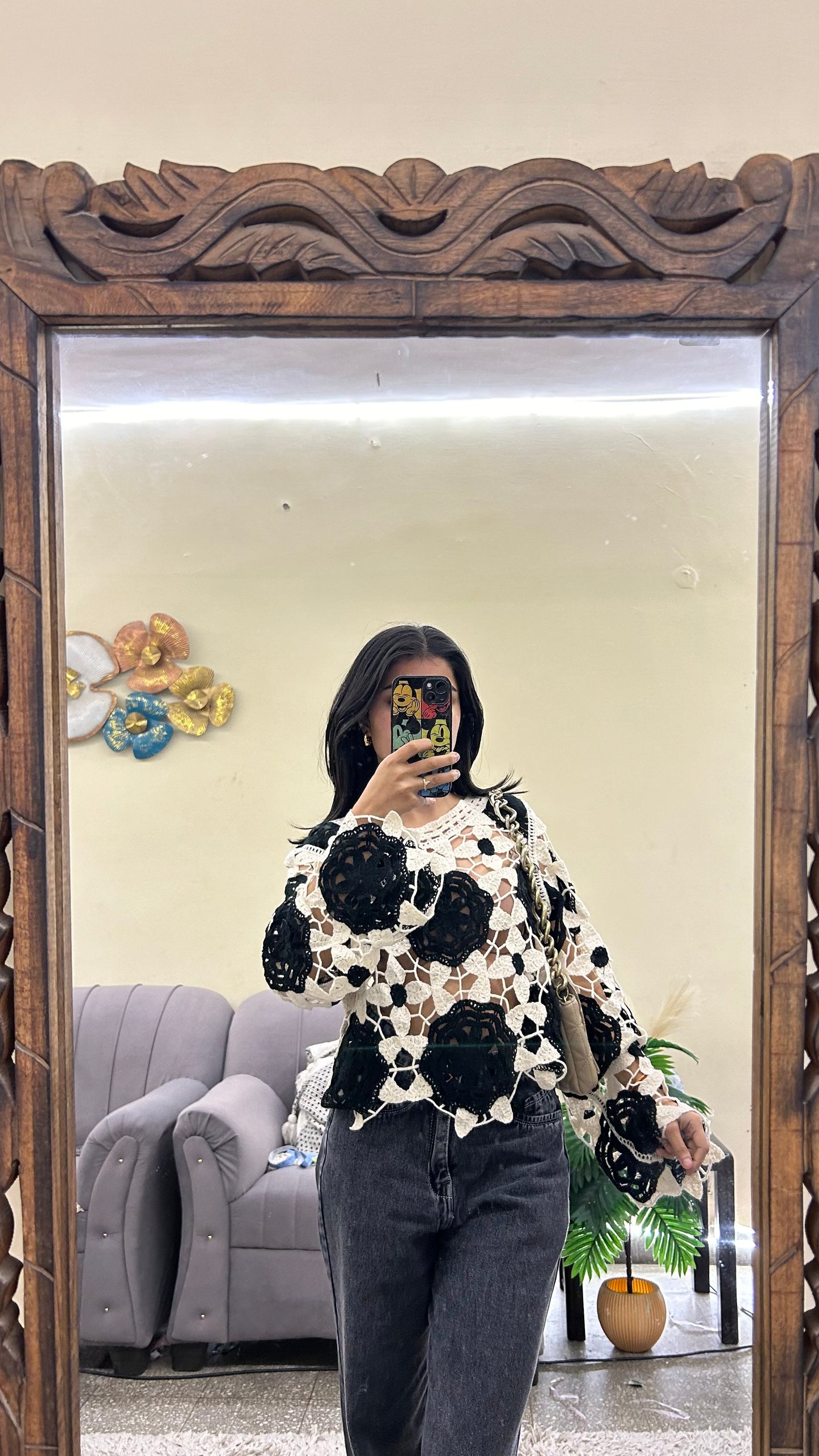 Cute top S-M